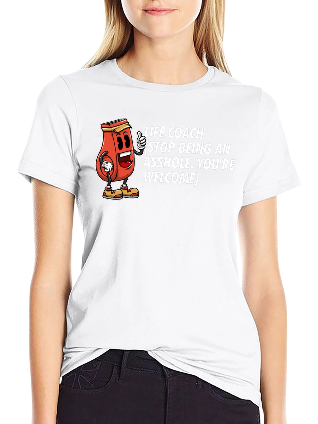 Life Coach Funny Graphic Tee