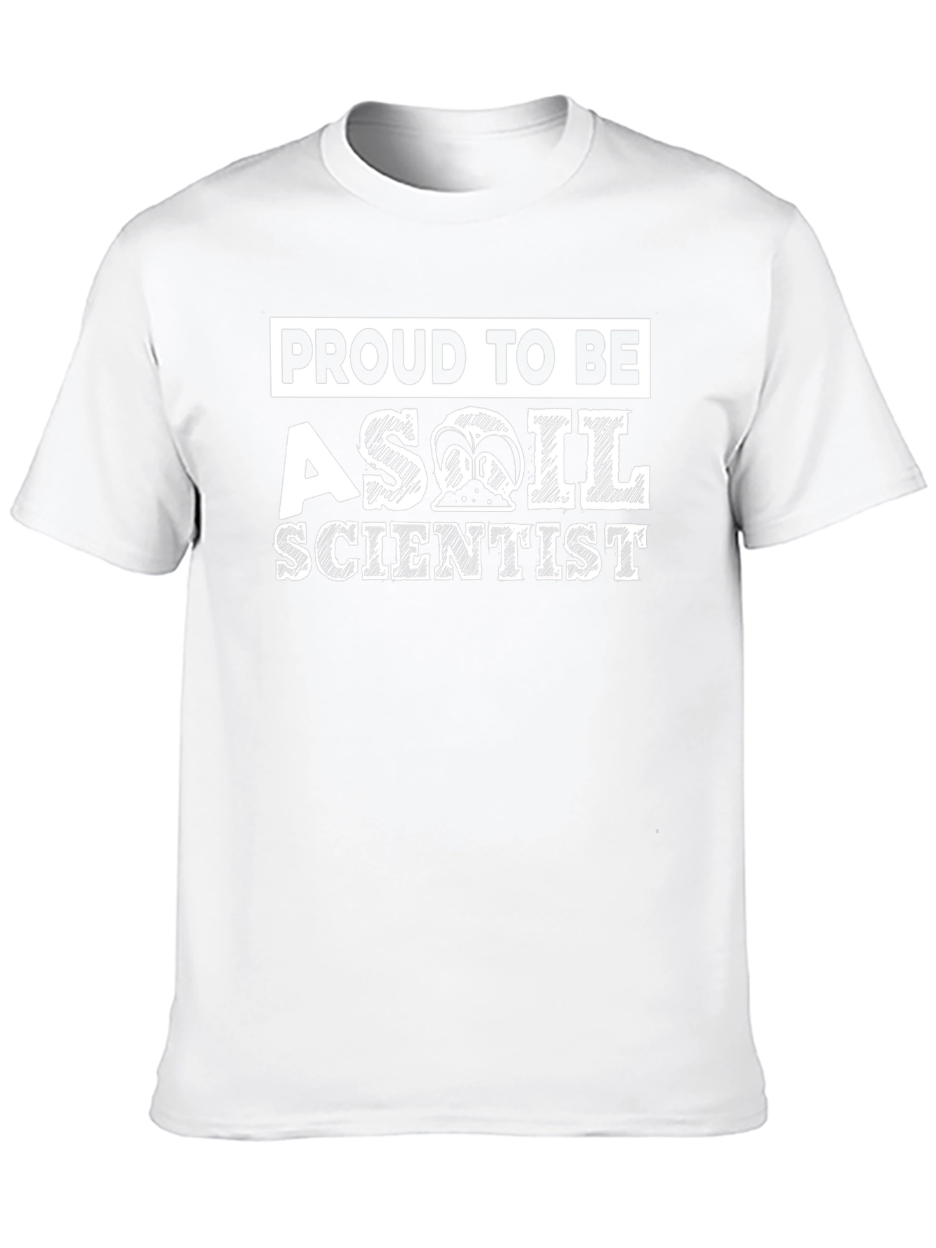 Proud Soil Scientist Black T-Shirt