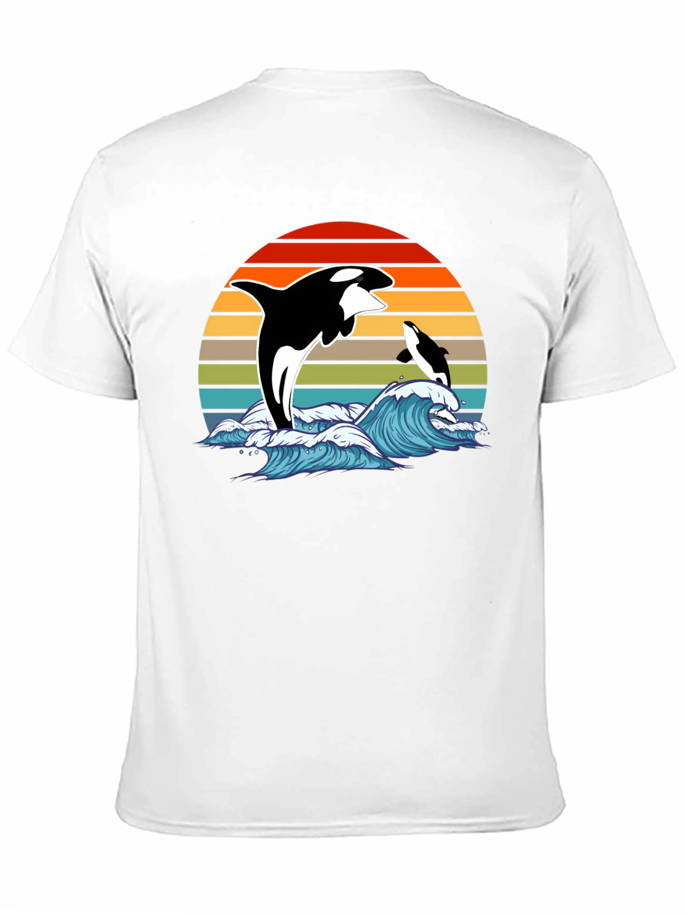 Orca Sunset Graphic Tee