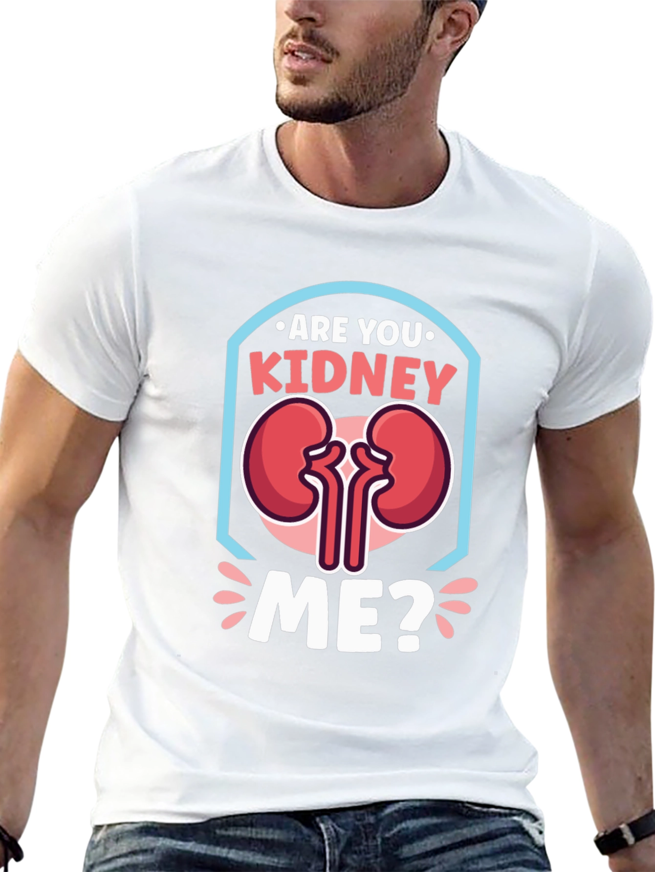 Kidney Me? T-Shirt - Funny Anatomy Tee