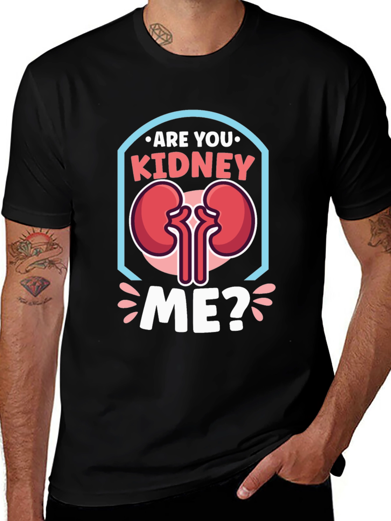 Kidney Me? T-Shirt - Funny Anatomy Tee