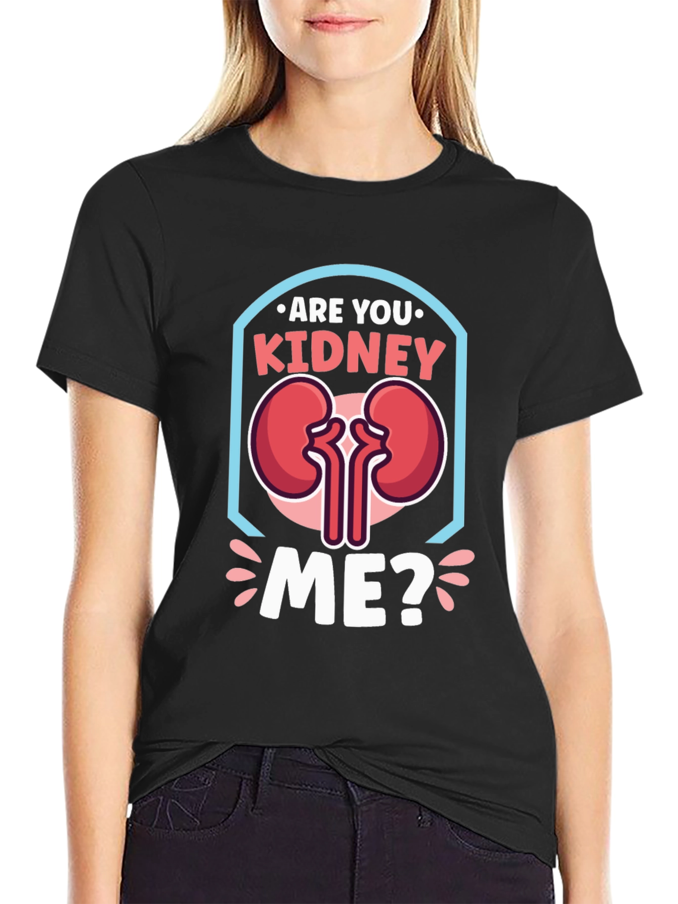 Kidney Me? T-Shirt - Funny Anatomy Tee