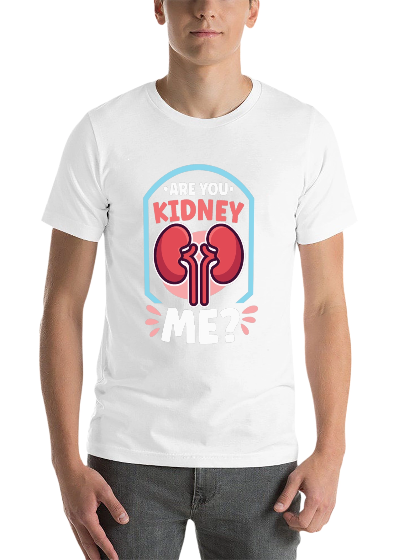 Kidney Me? T-Shirt - Funny Anatomy Tee