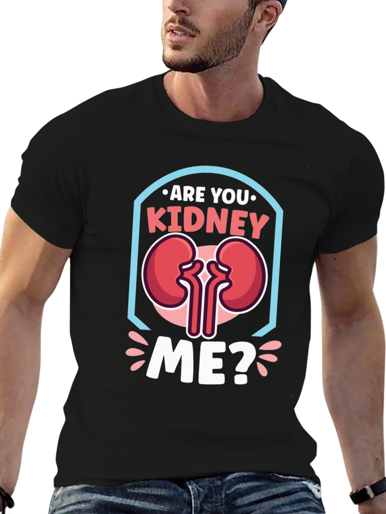 Kidney Me? T-Shirt - Funny Anatomy Tee