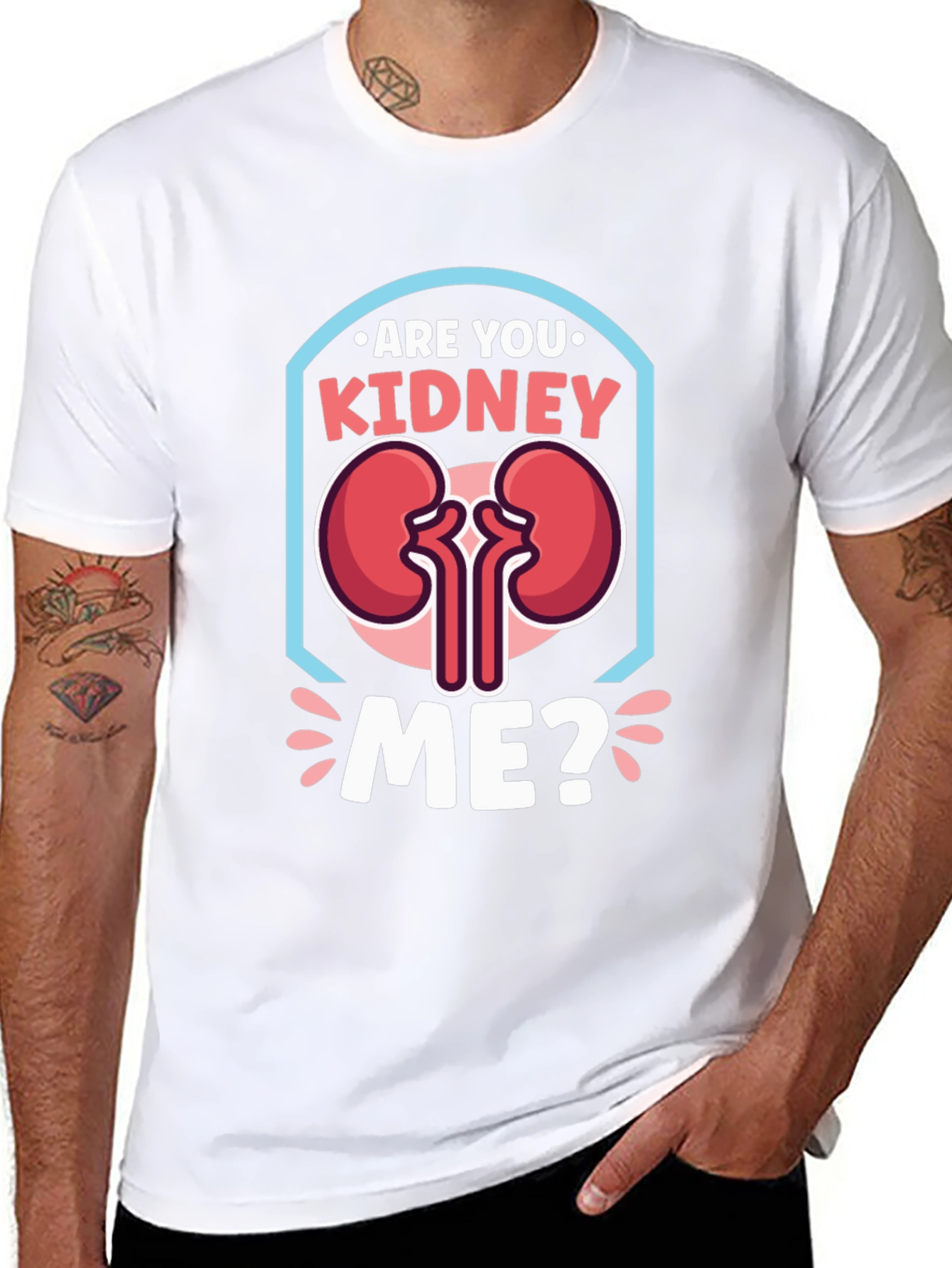 Kidney Me? T-Shirt - Funny Anatomy Tee