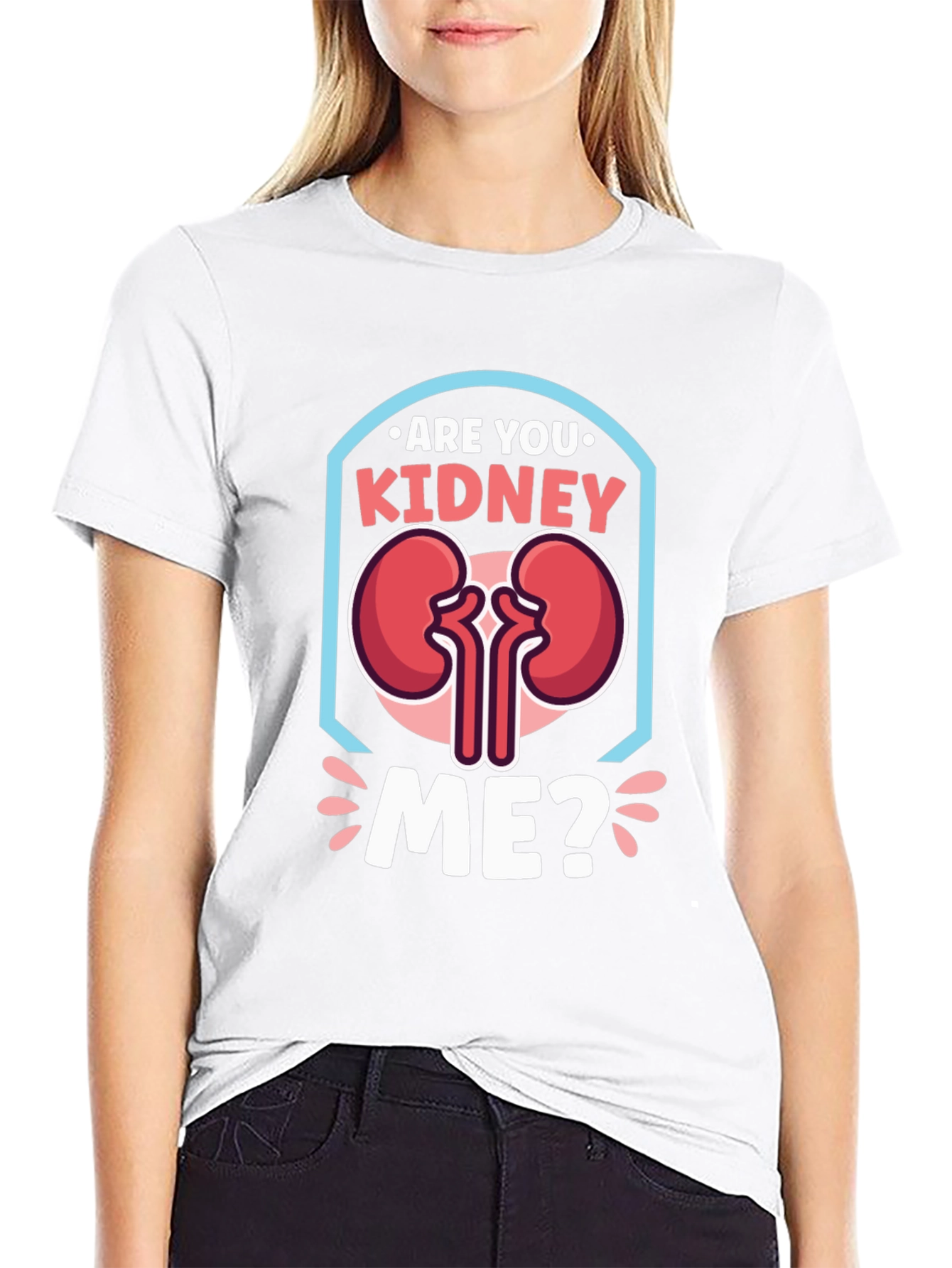 Kidney Me? T-Shirt - Funny Anatomy Tee