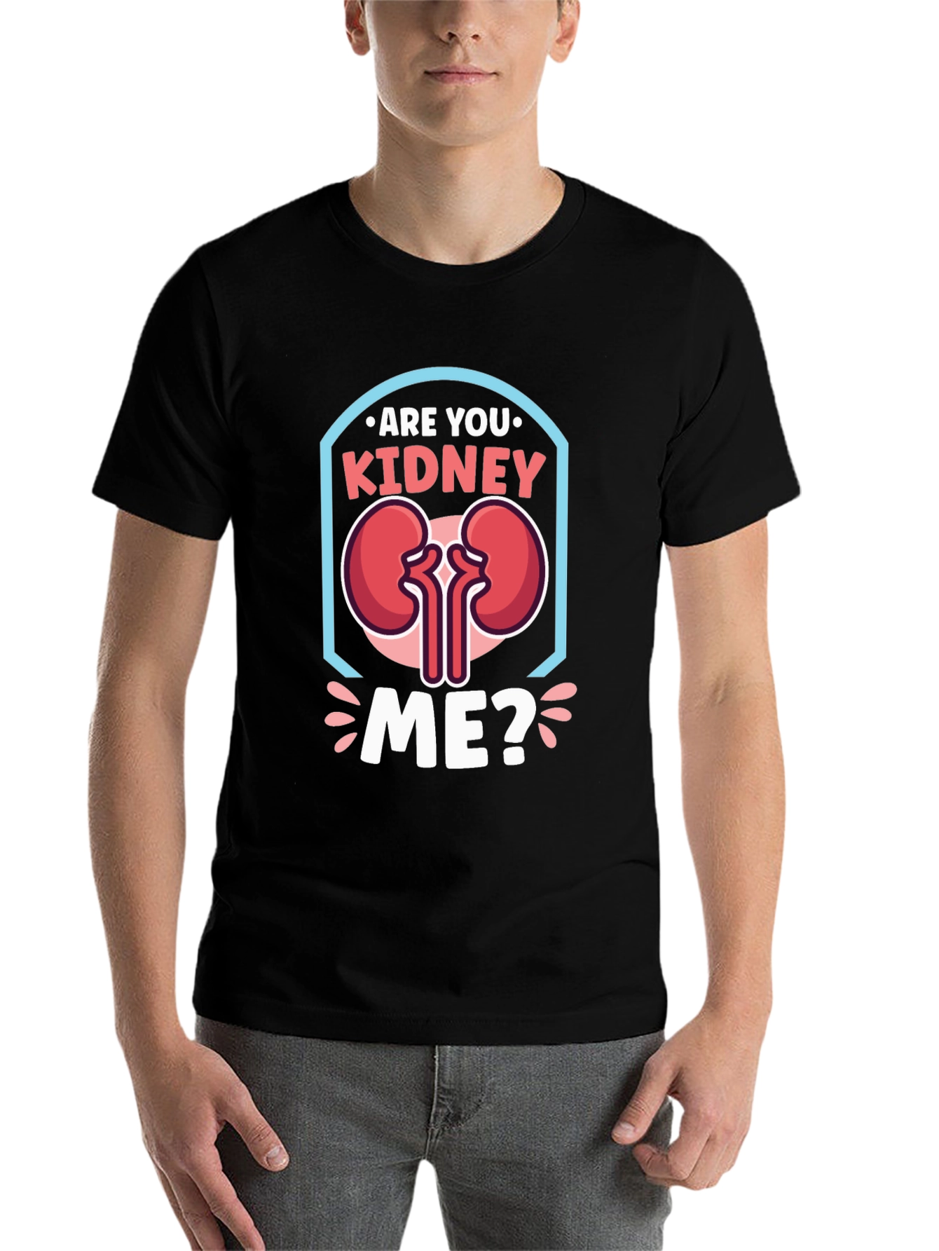 Kidney Me? T-Shirt - Funny Anatomy Tee