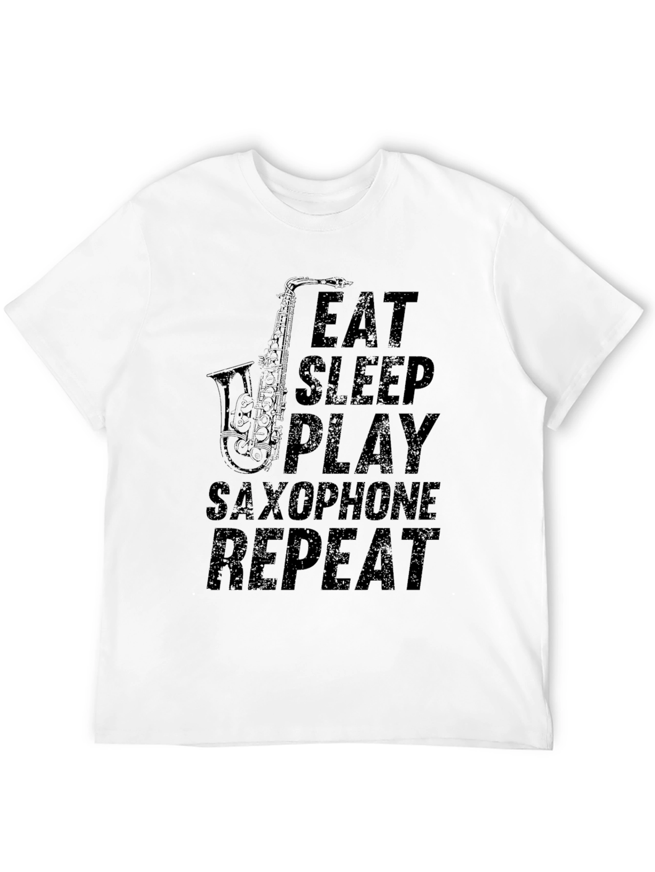 Eat Sleep Play Saxophone Repeat T-Shirt