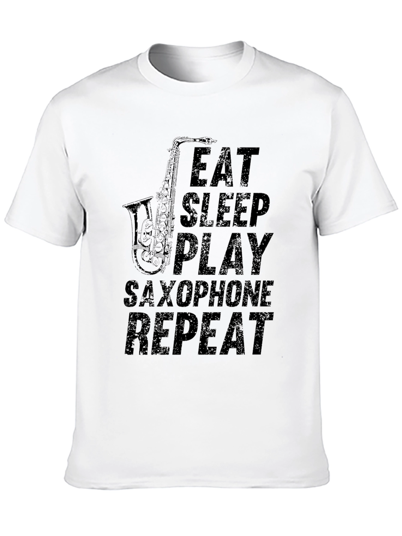 Eat Sleep Play Saxophone Repeat T-Shirt