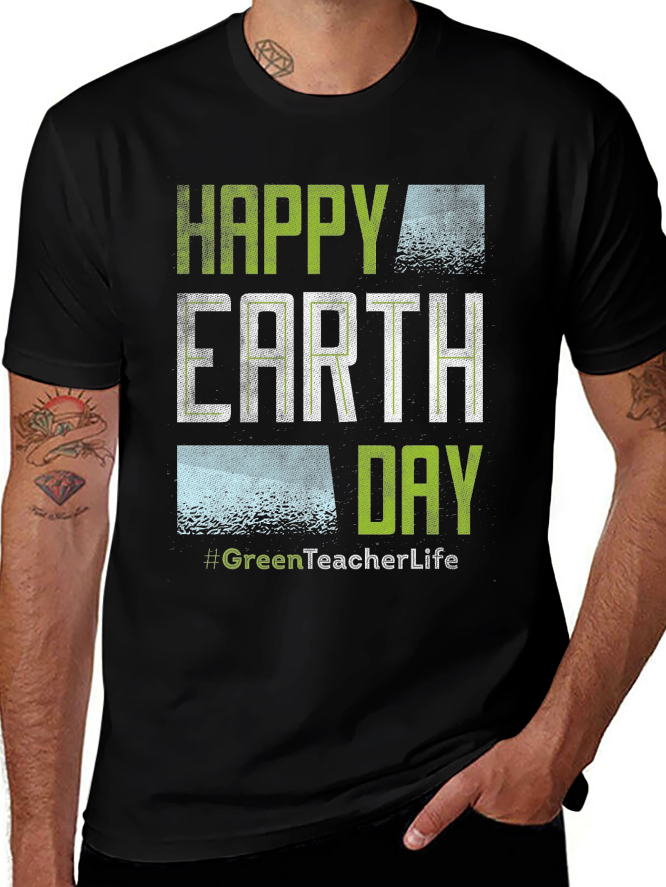Happy Earth Day GreenTeacherLife T-Shirt
