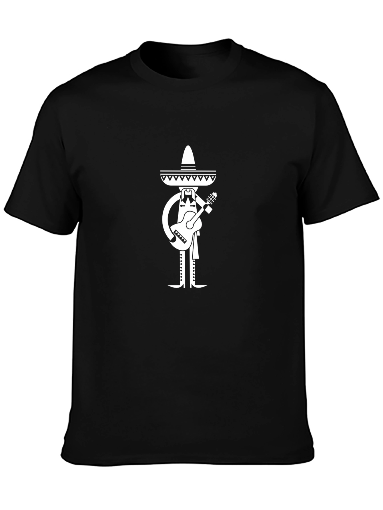 Mariachi Guitar Player Graphic Tee
