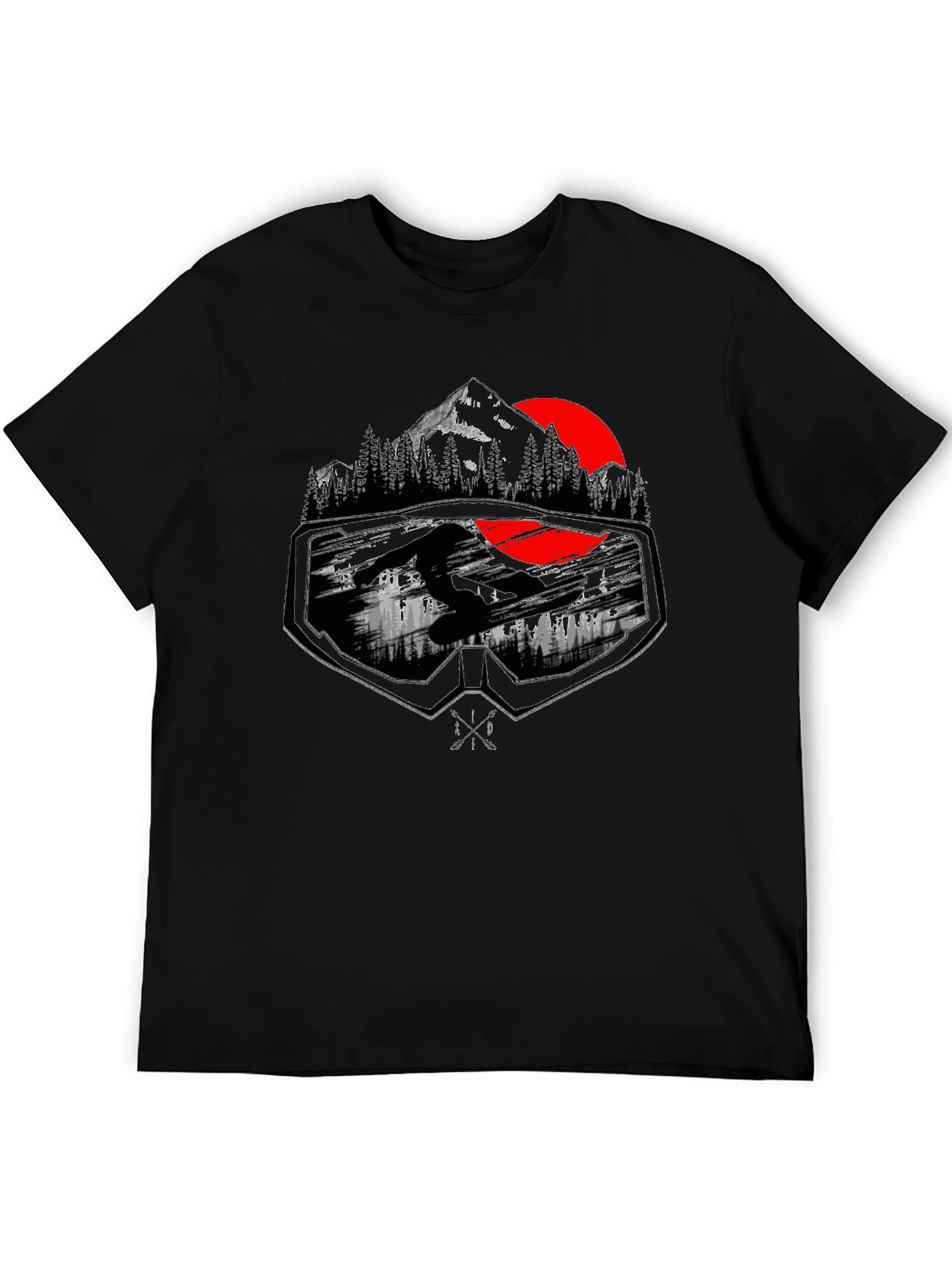 Mountain Goggles Graphic Tee - Adventure Ready