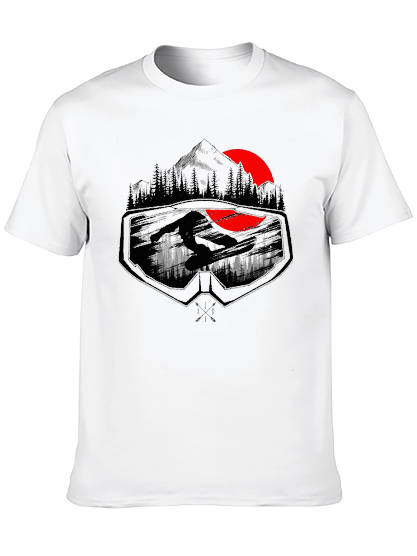 Mountain Goggles Graphic Tee - Adventure Ready