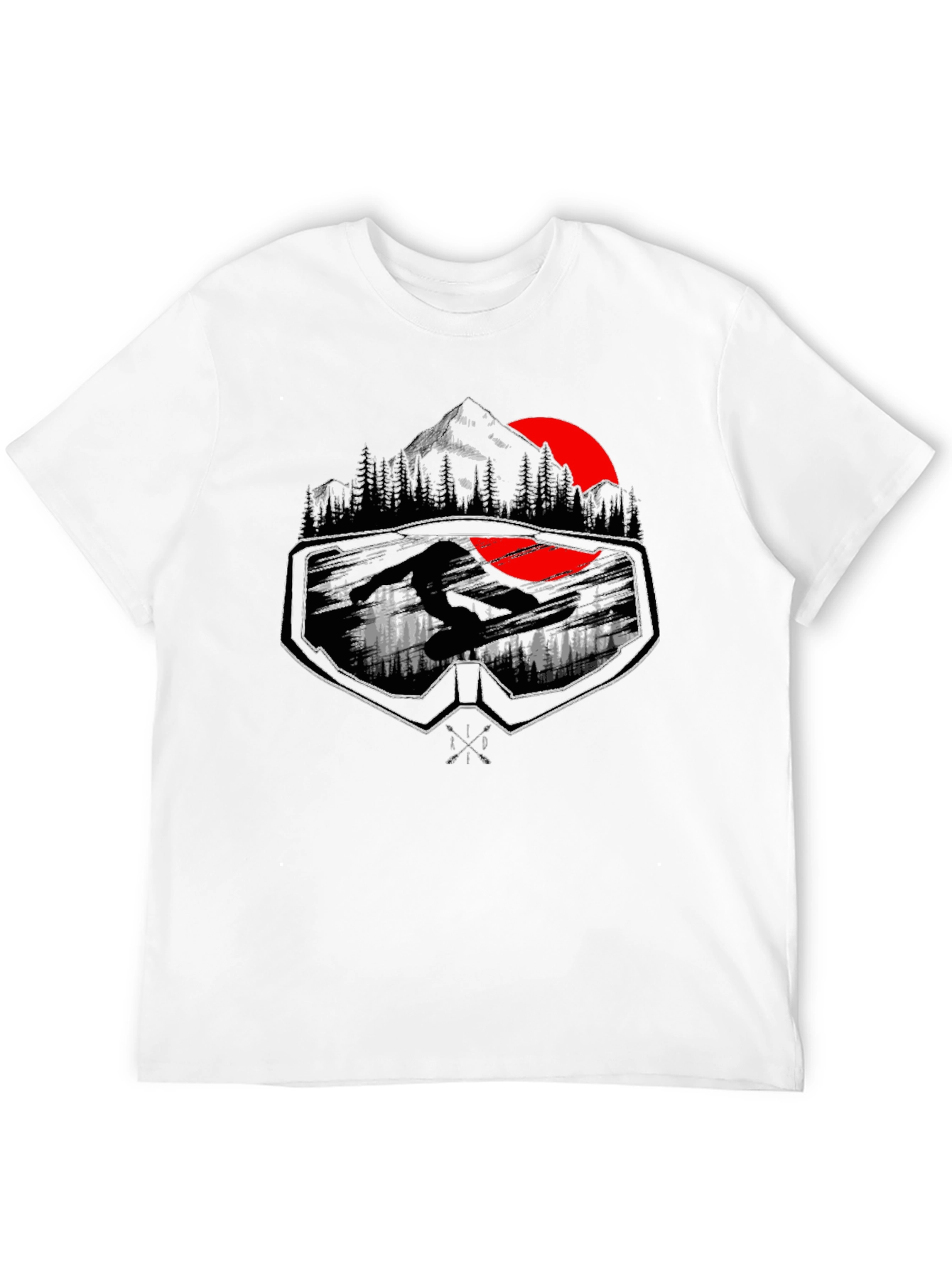 Mountain Goggles Graphic Tee - Adventure Ready