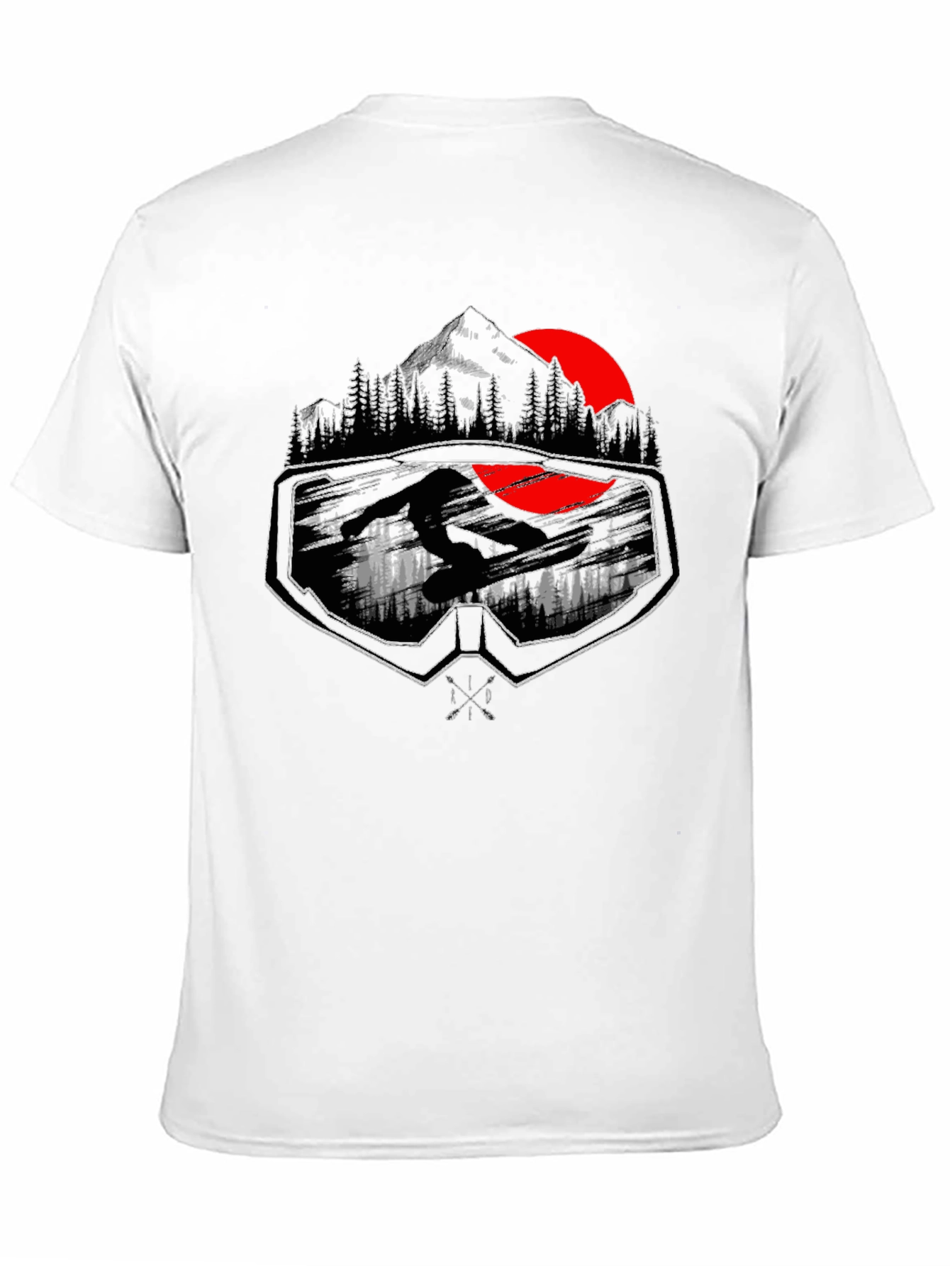Mountain Goggles Graphic Tee - Adventure Ready