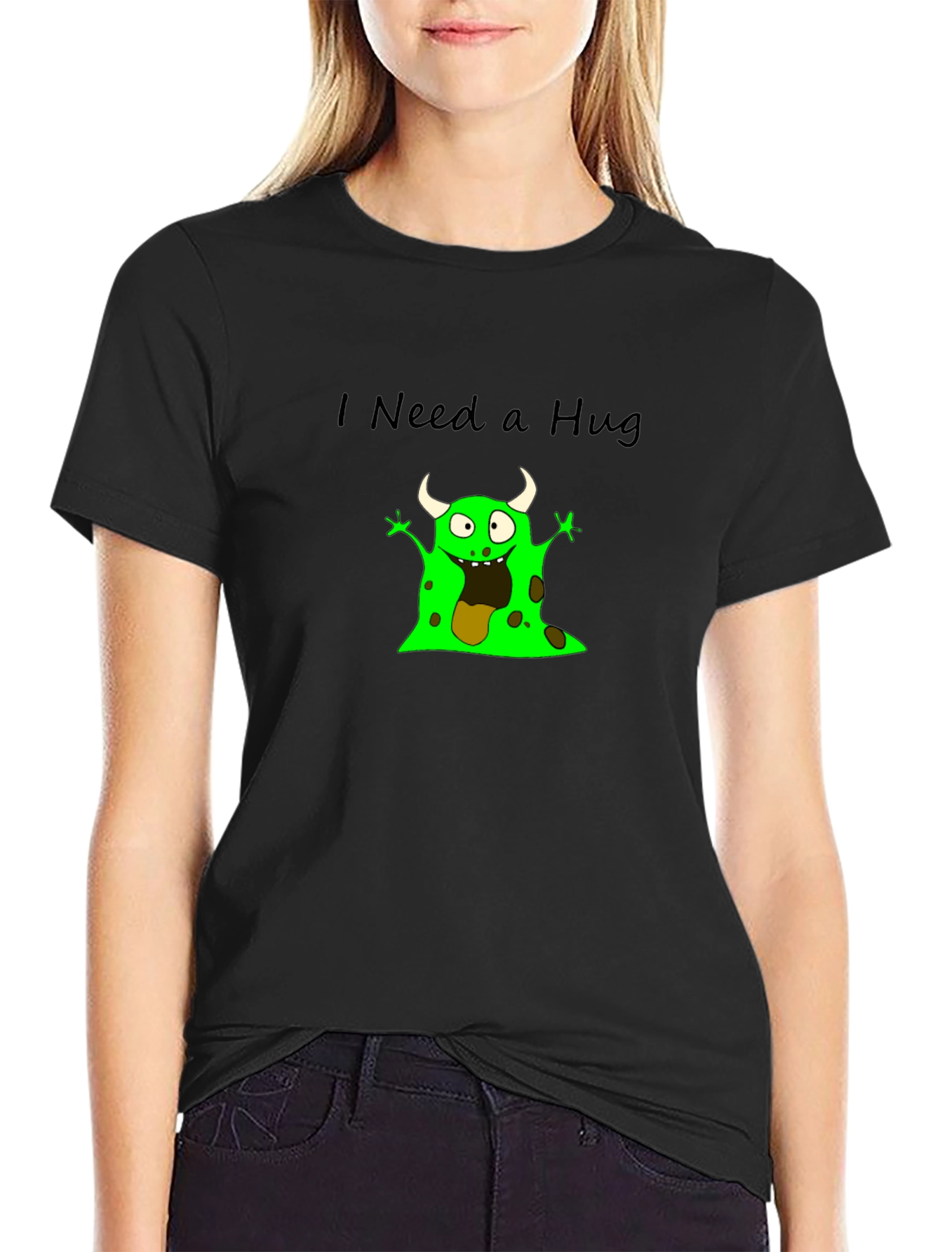 I Need a Hug Monster Graphic Tee