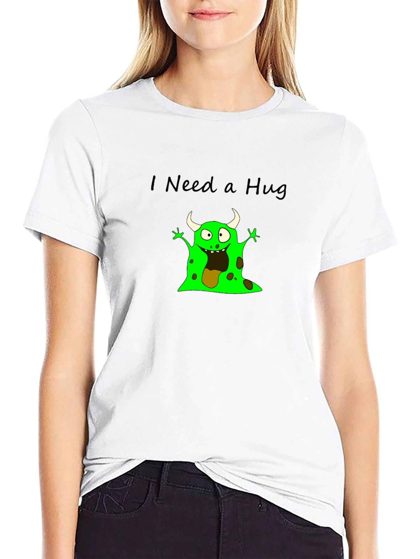 I Need a Hug Monster Graphic Tee