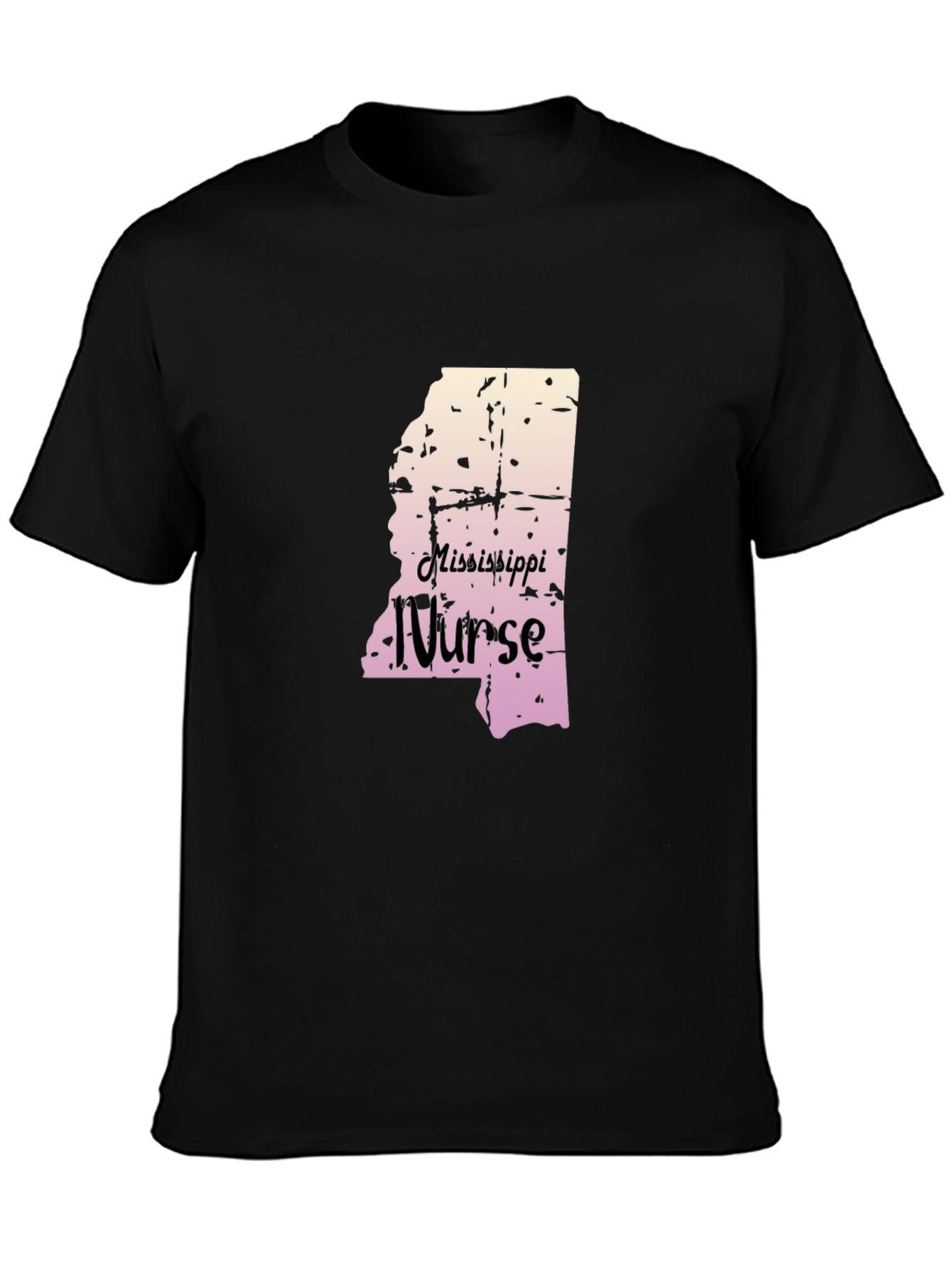 Mississippi Nurse Graphic Tee - State Pride