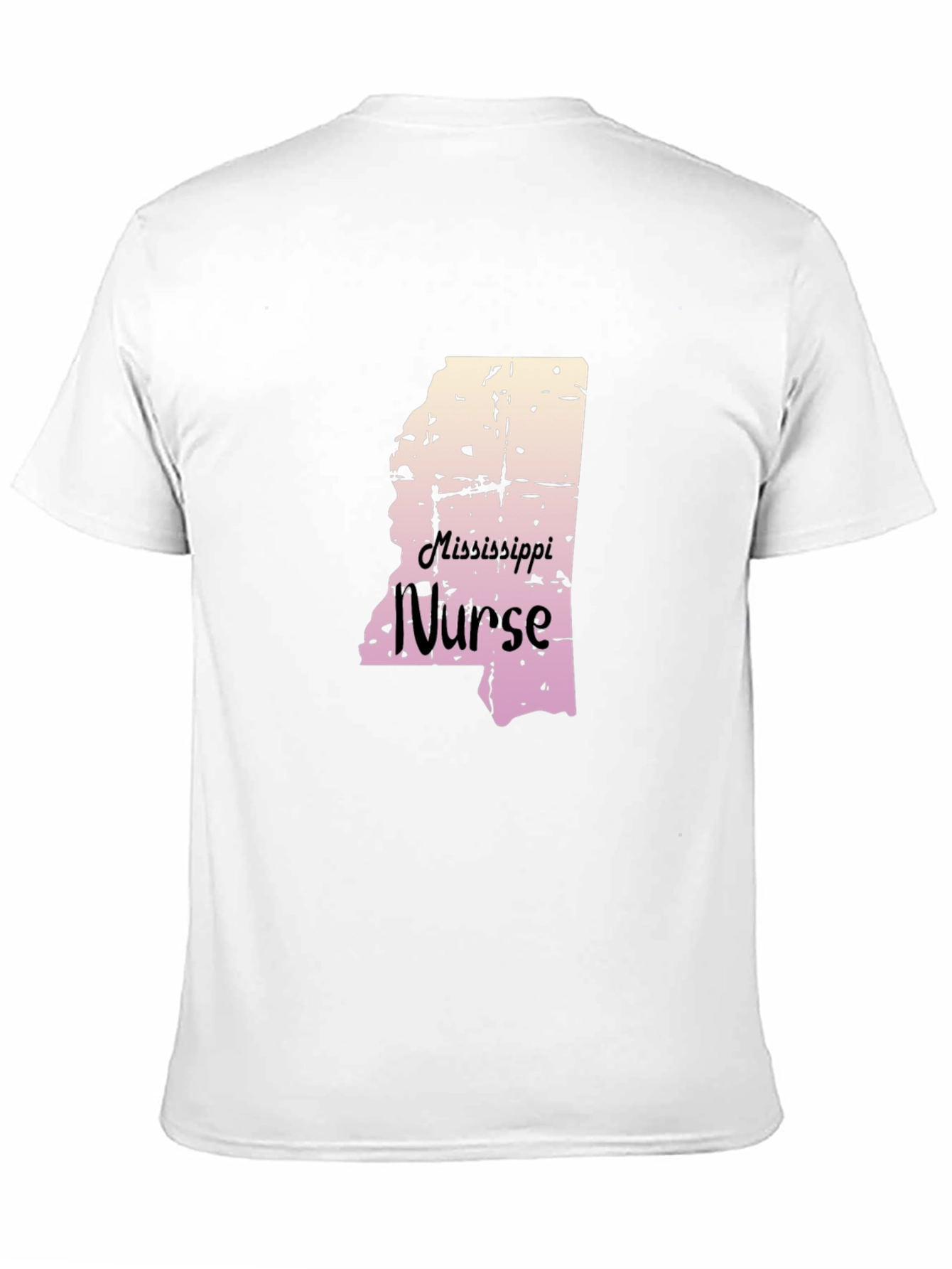 Mississippi Nurse Graphic Tee - State Pride