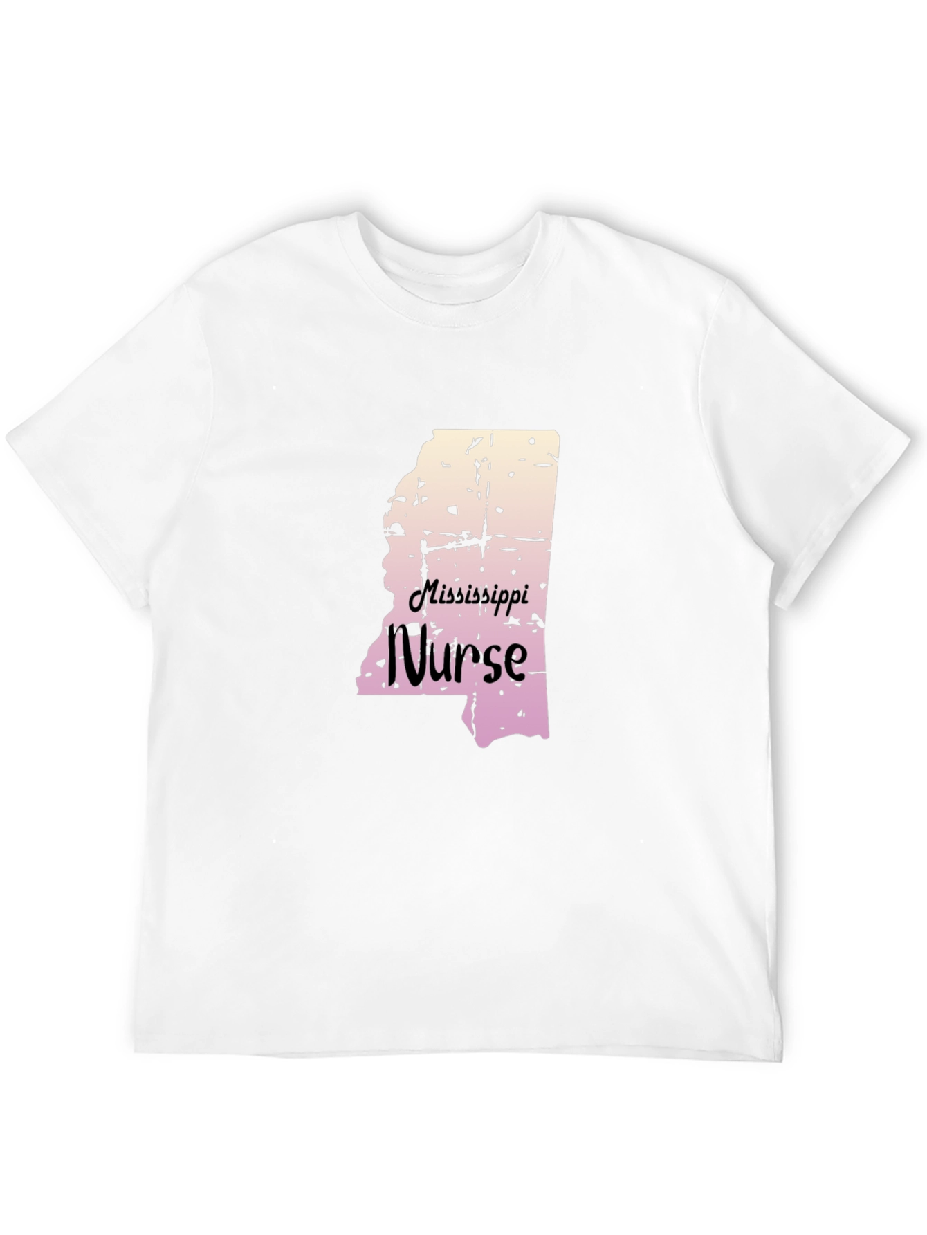 Mississippi Nurse Graphic Tee - State Pride