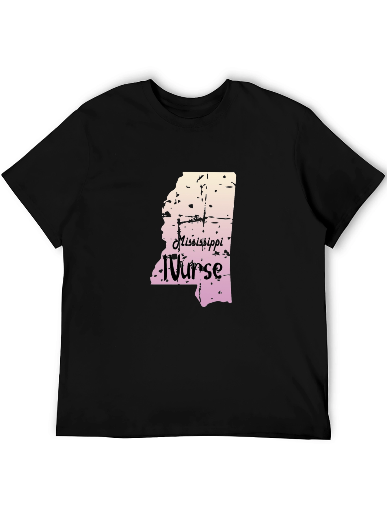 Mississippi Nurse Graphic Tee - State Pride