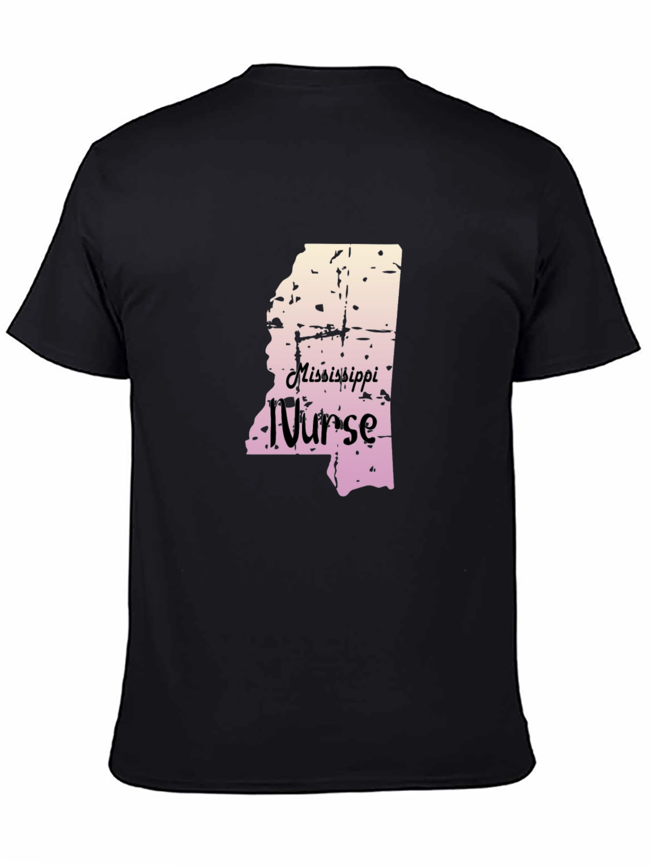 Mississippi Nurse Graphic Tee - State Pride