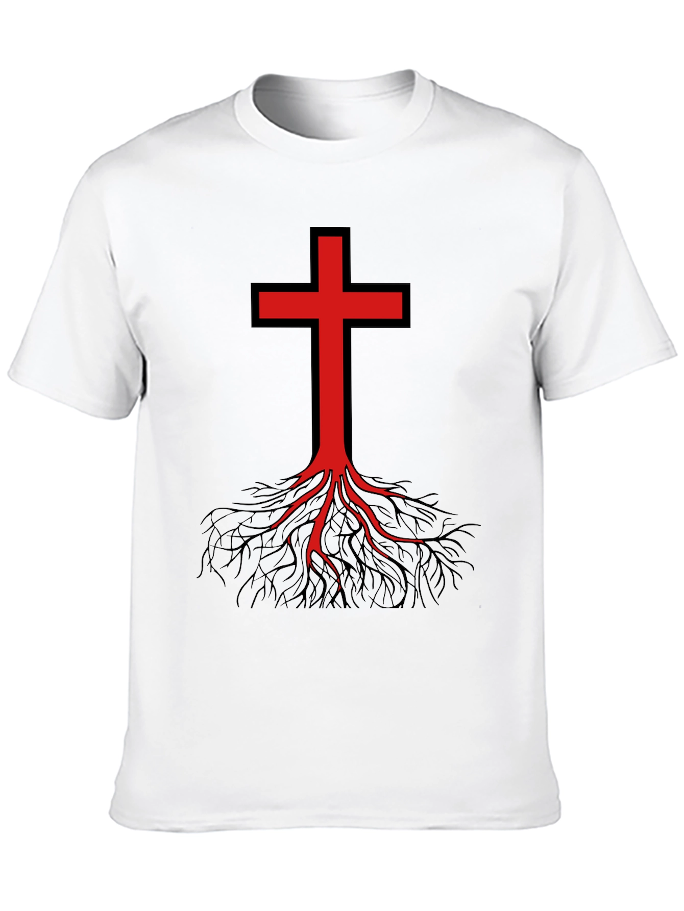 Rooted Faith Graphic Tee - Black