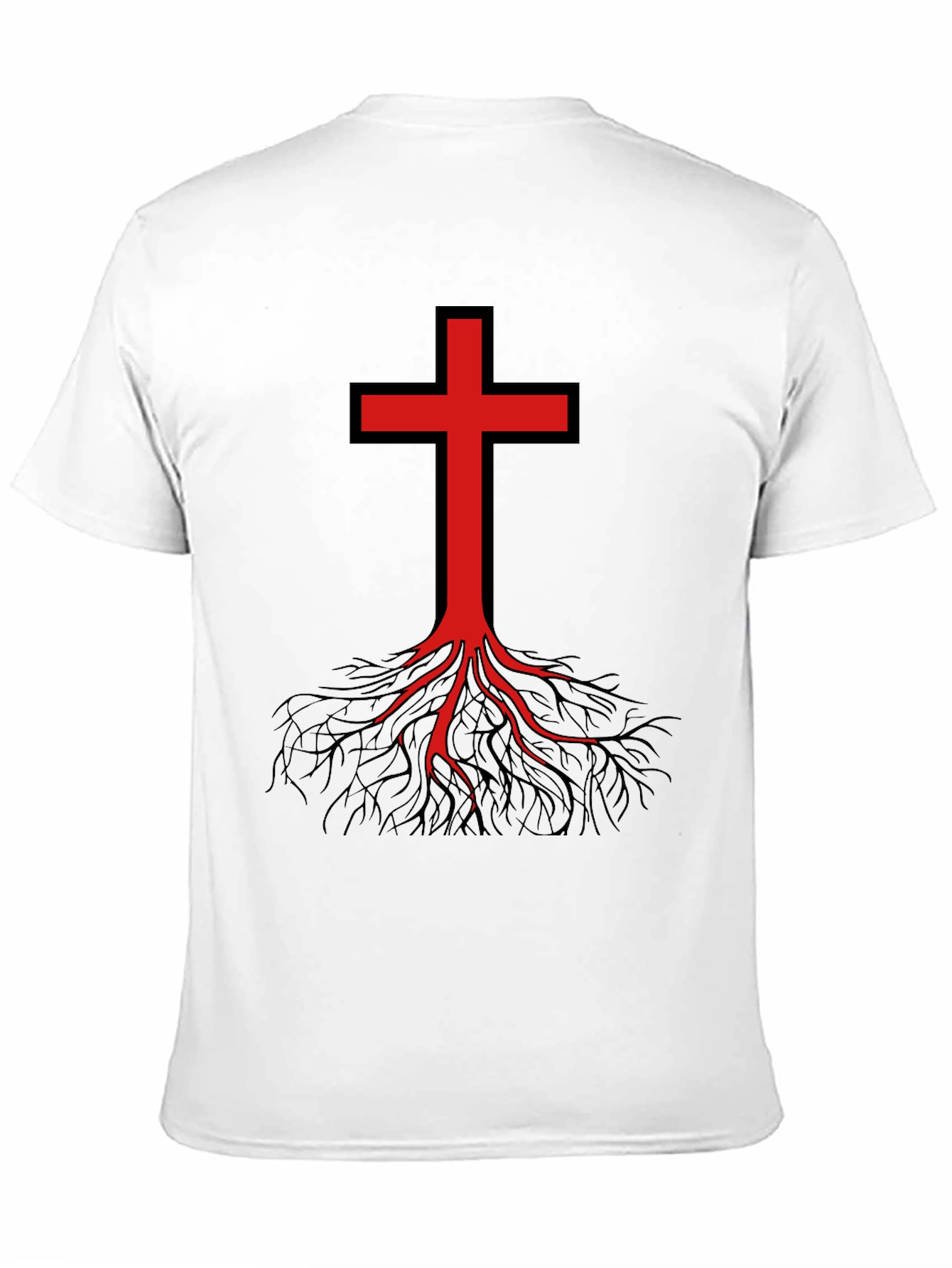Rooted Faith Graphic Tee - Black