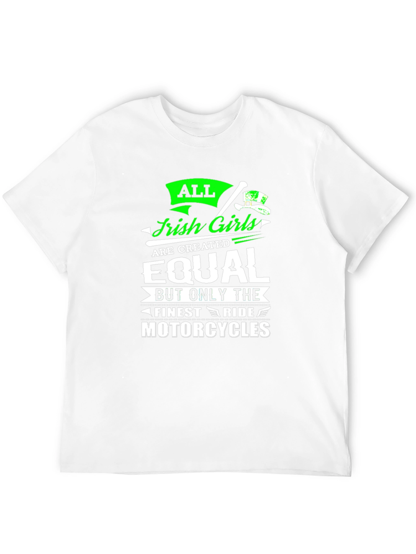 Irish Girls Motorcycles T-Shirt