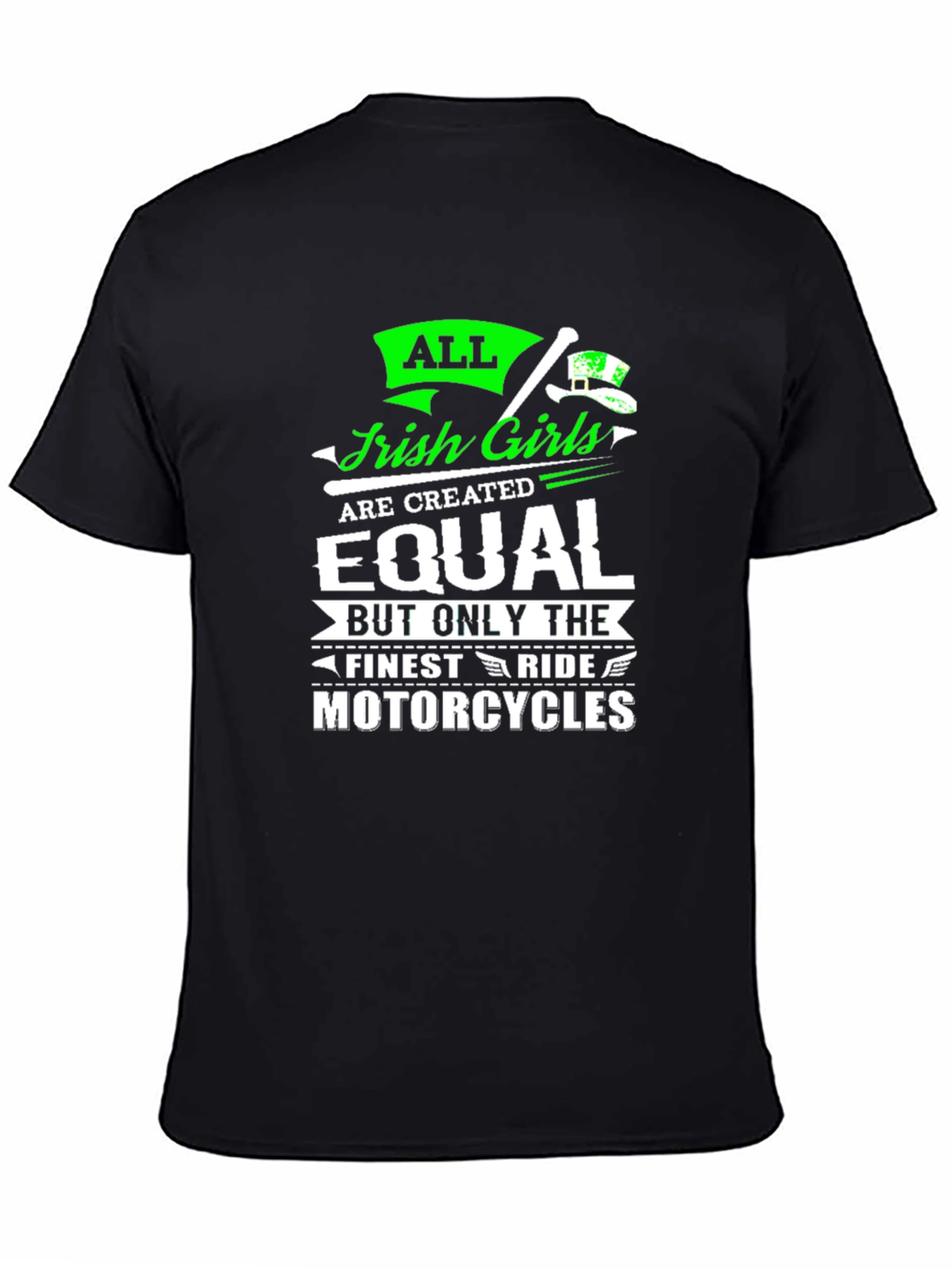 Irish Girls Motorcycles T-Shirt