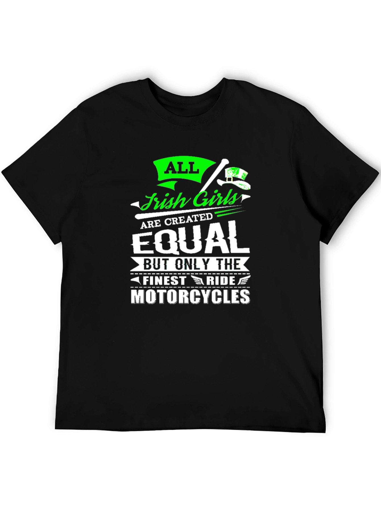 Irish Girls Motorcycles T-Shirt
