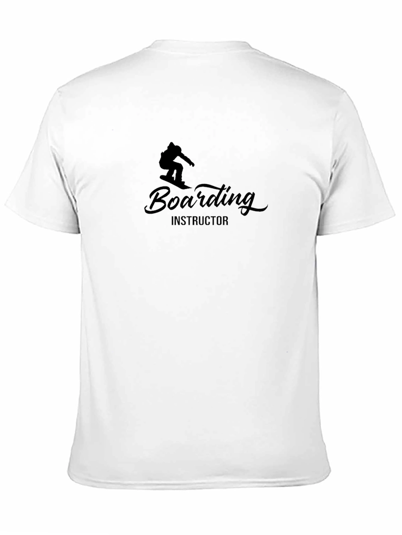 Boarding Instructor Black T-Shirt