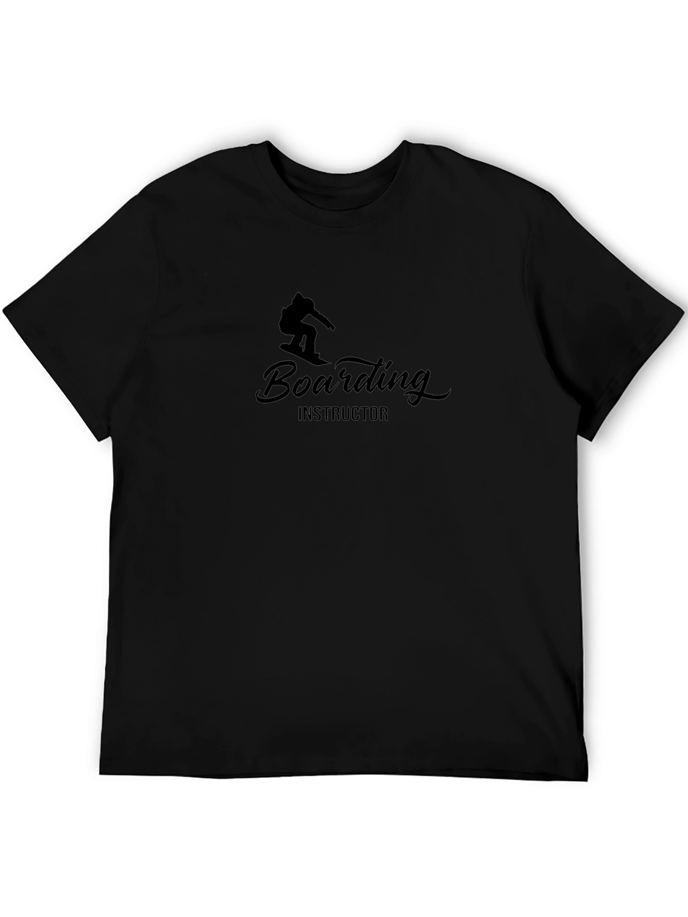 Boarding Instructor Black T-Shirt