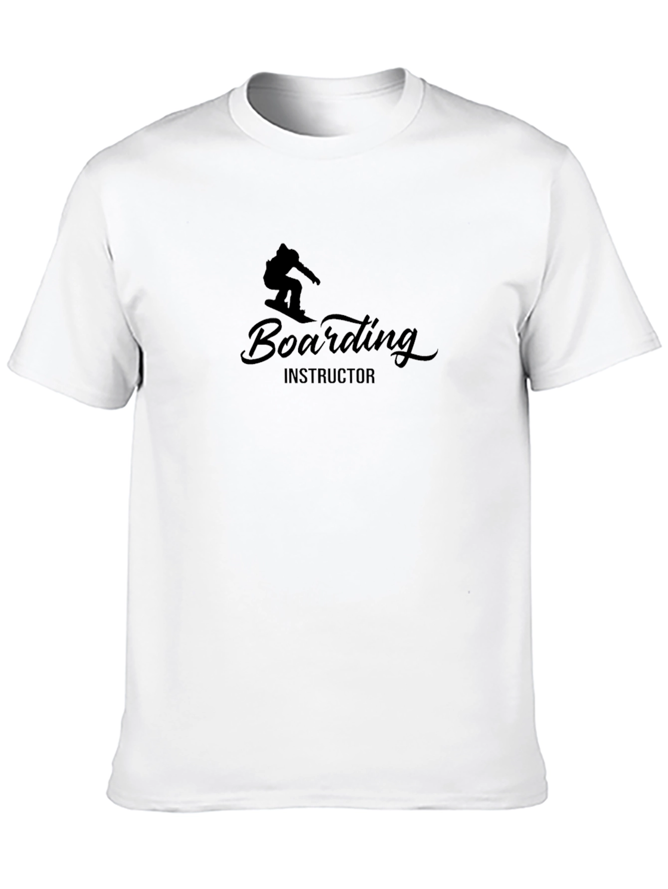 Boarding Instructor Black T-Shirt