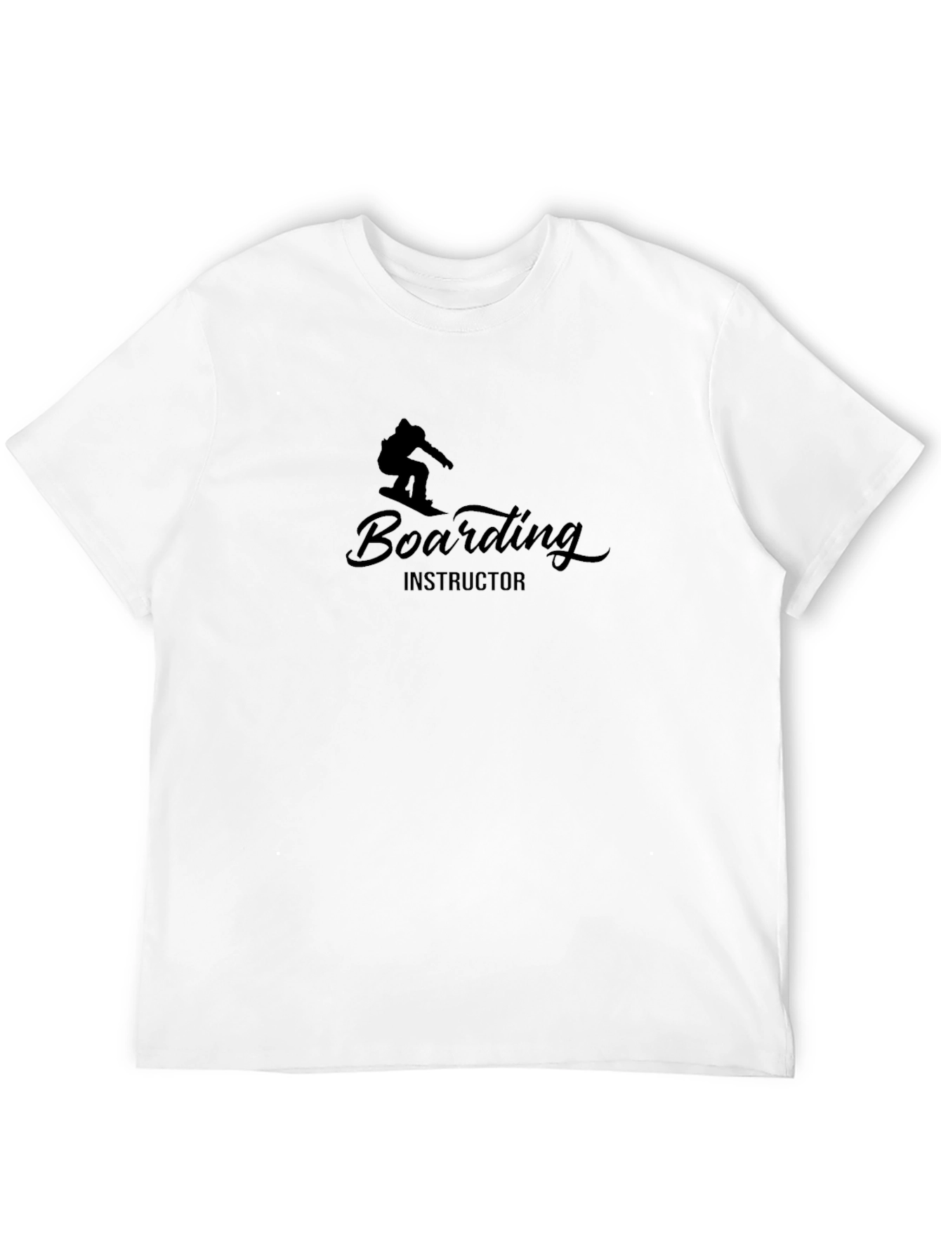 Boarding Instructor Black T-Shirt