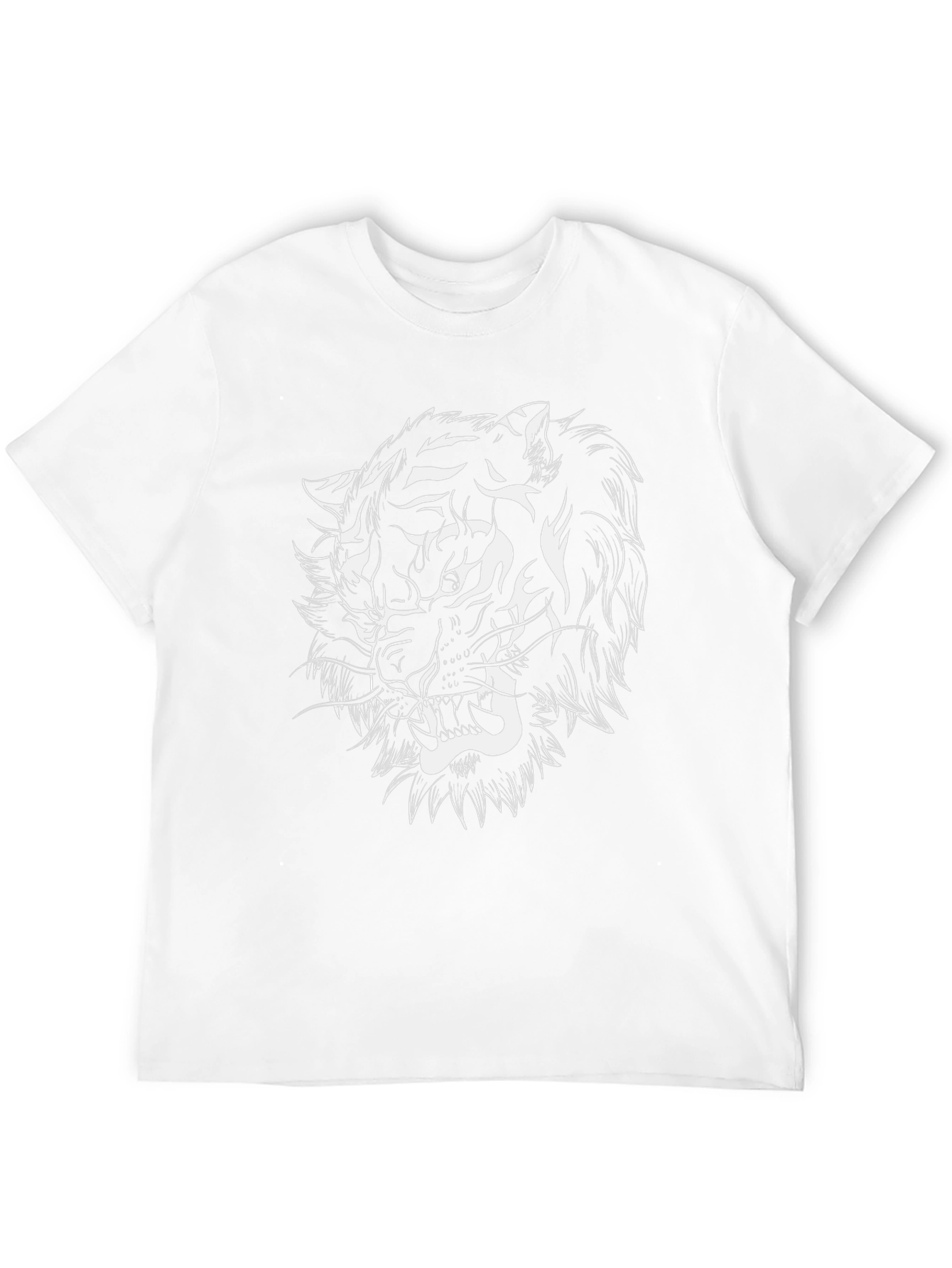 Tiger Graphic Black T-Shirt - Fierce Style
