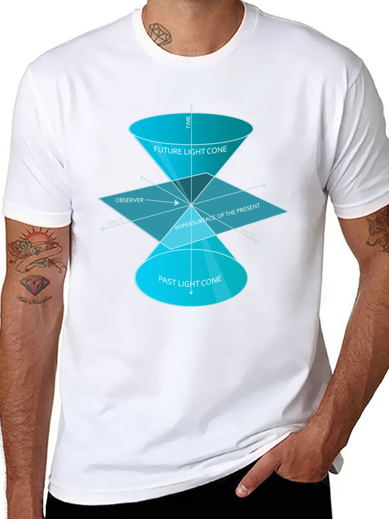 Space Time Continuum Graphic Tee