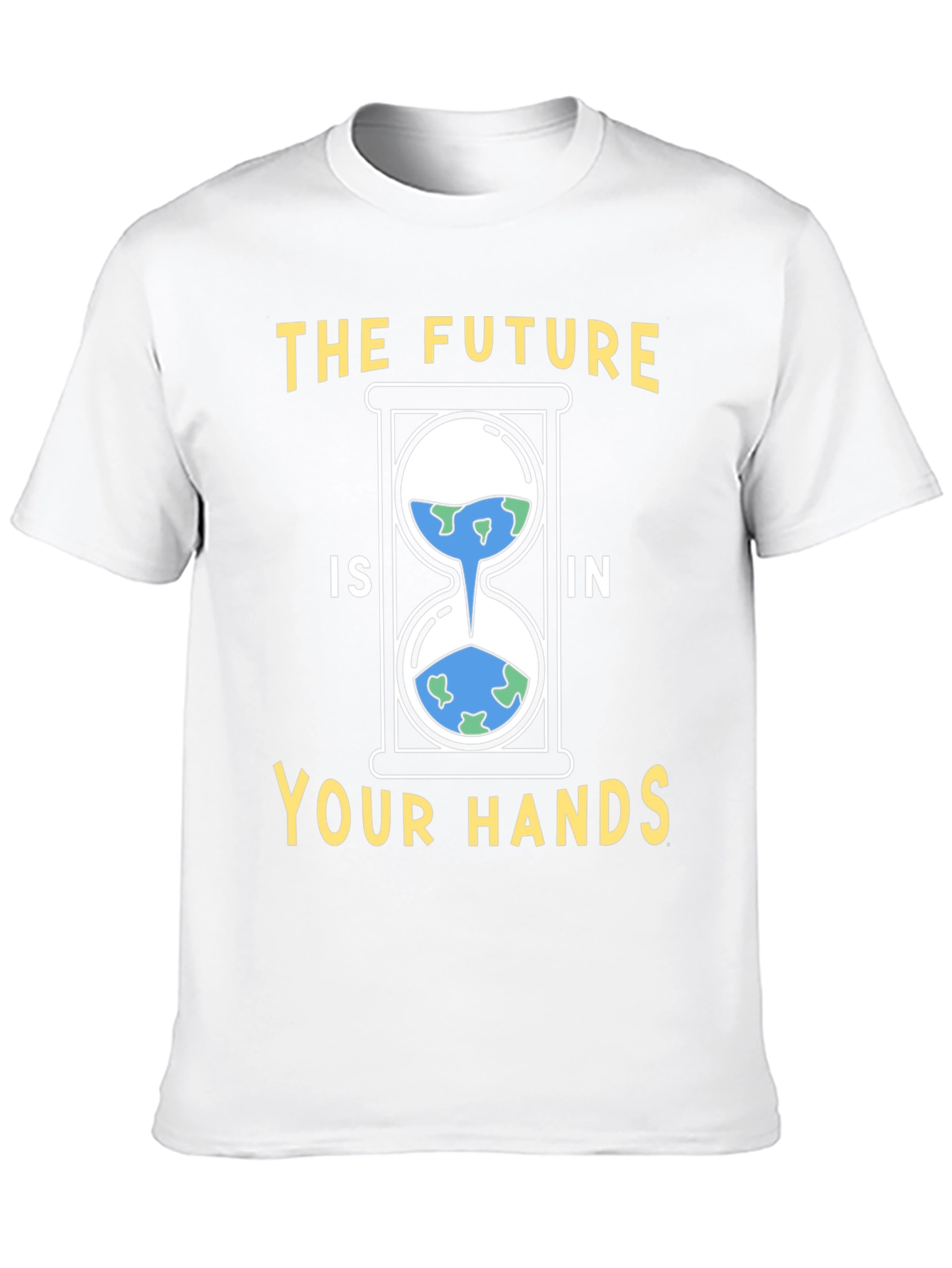 Earth Hourglass Graphic Tee - Save the Planet