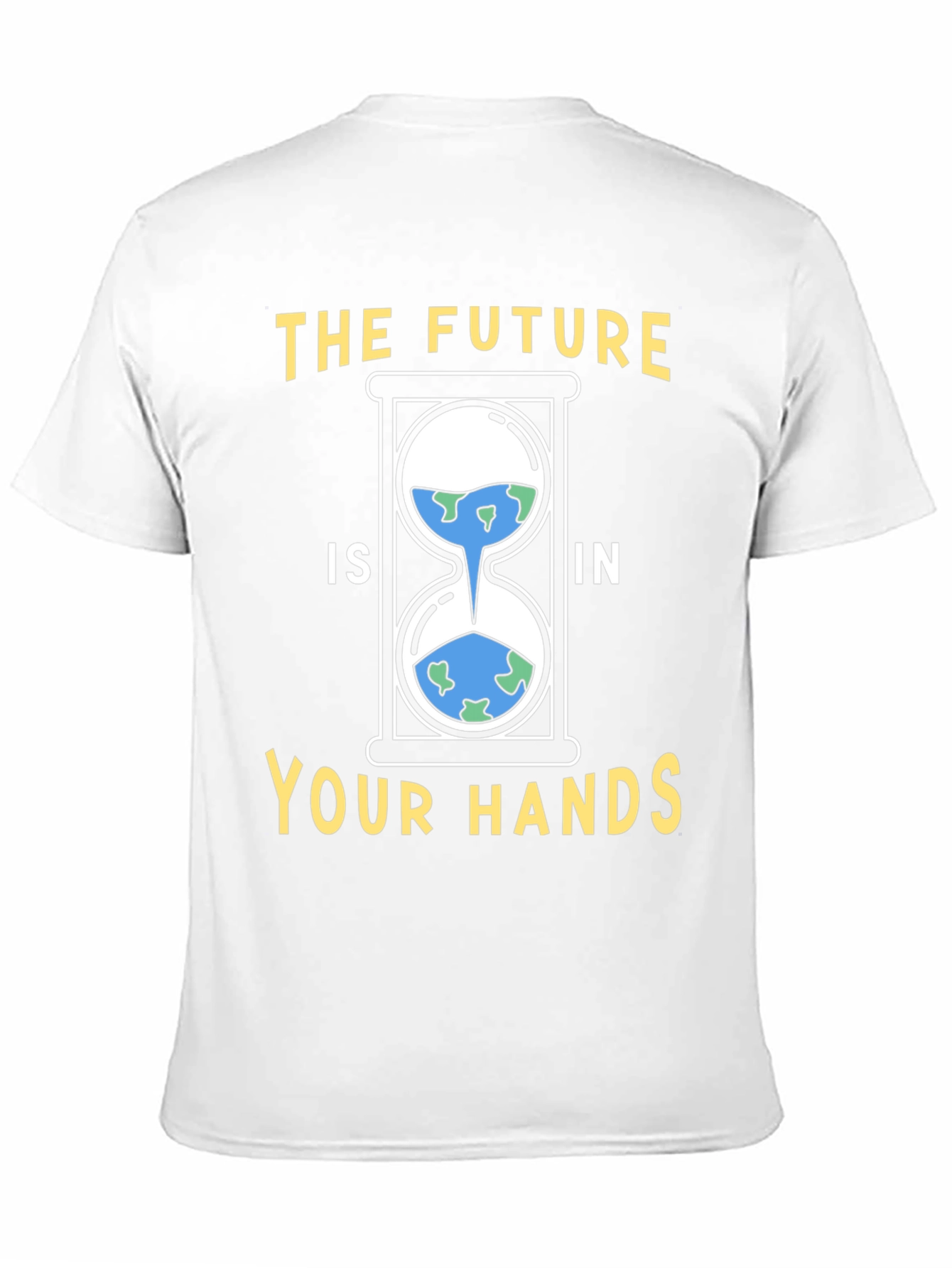 Earth Hourglass Graphic Tee - Save the Planet