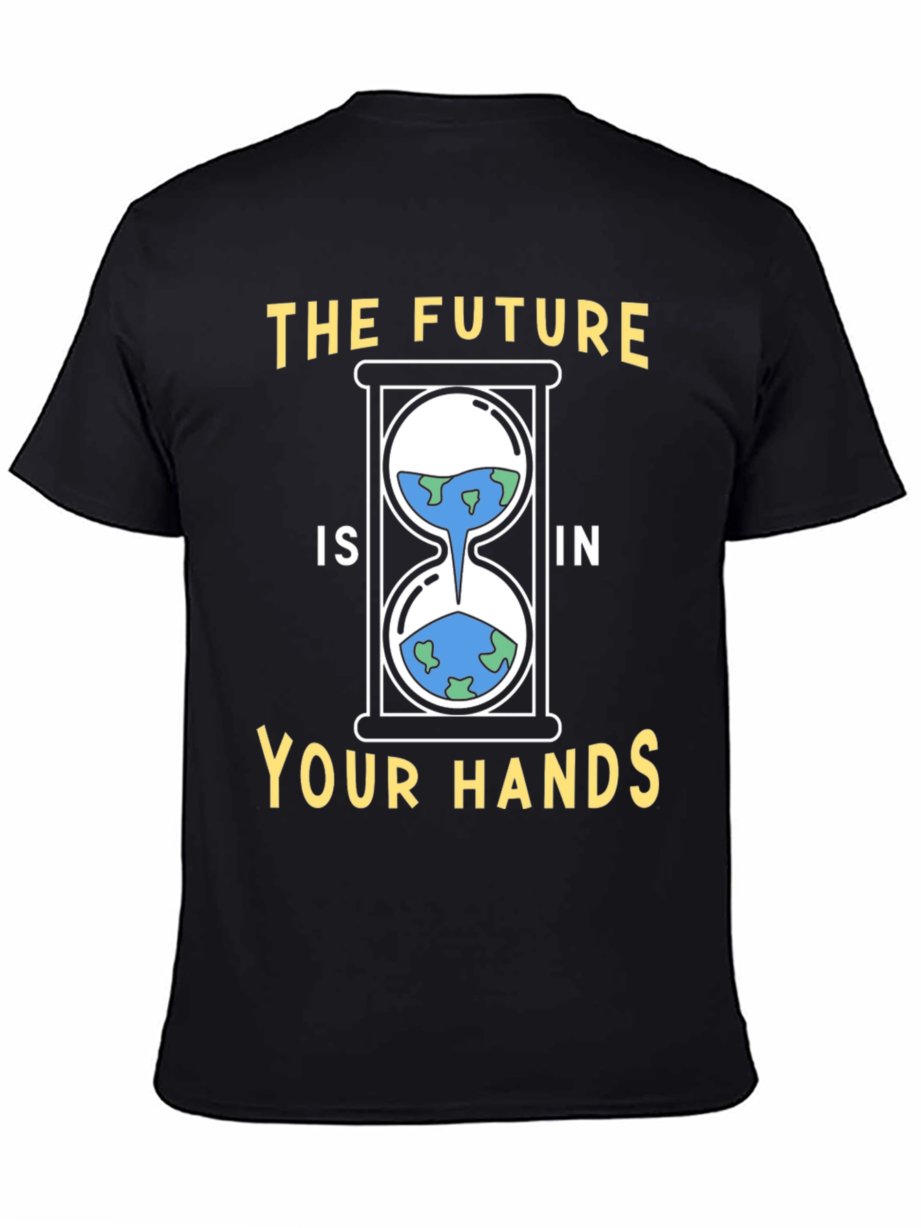 Earth Hourglass Graphic Tee - Save the Planet
