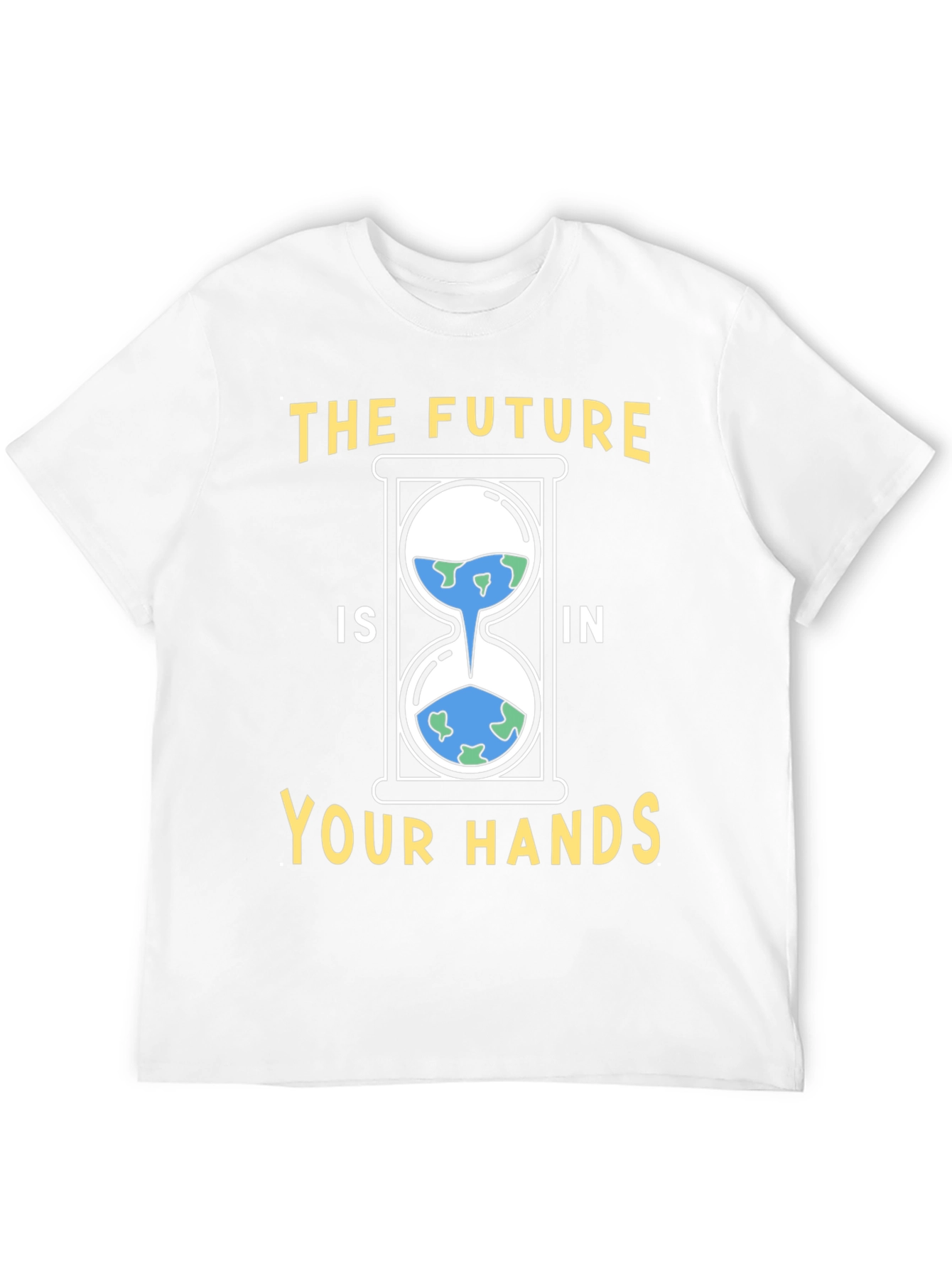 Earth Hourglass Graphic Tee - Save the Planet