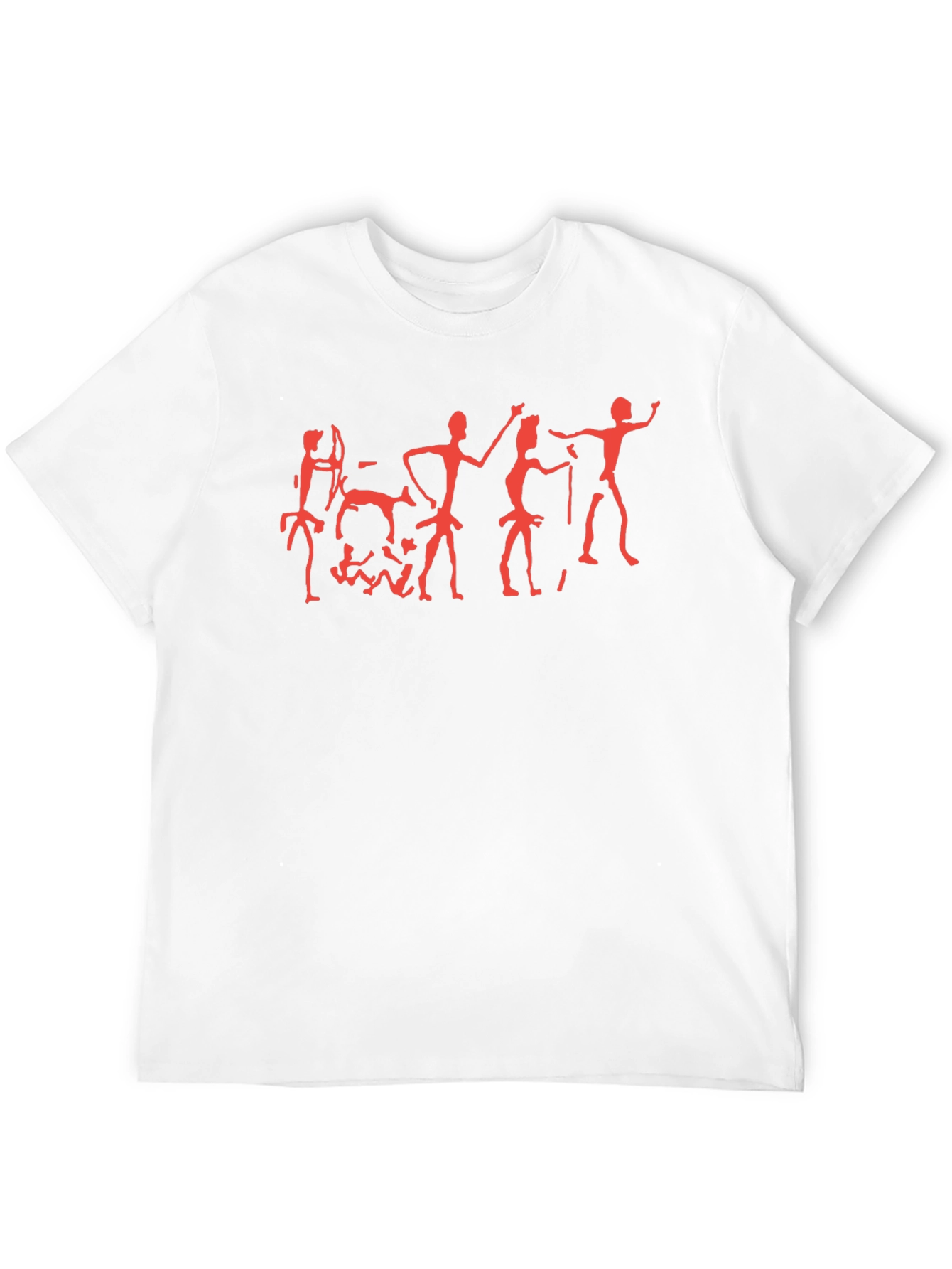 Cave Painting T-Shirt - Black