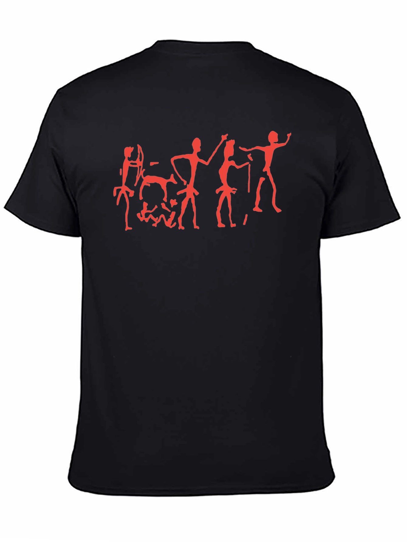 Cave Painting T-Shirt - Black
