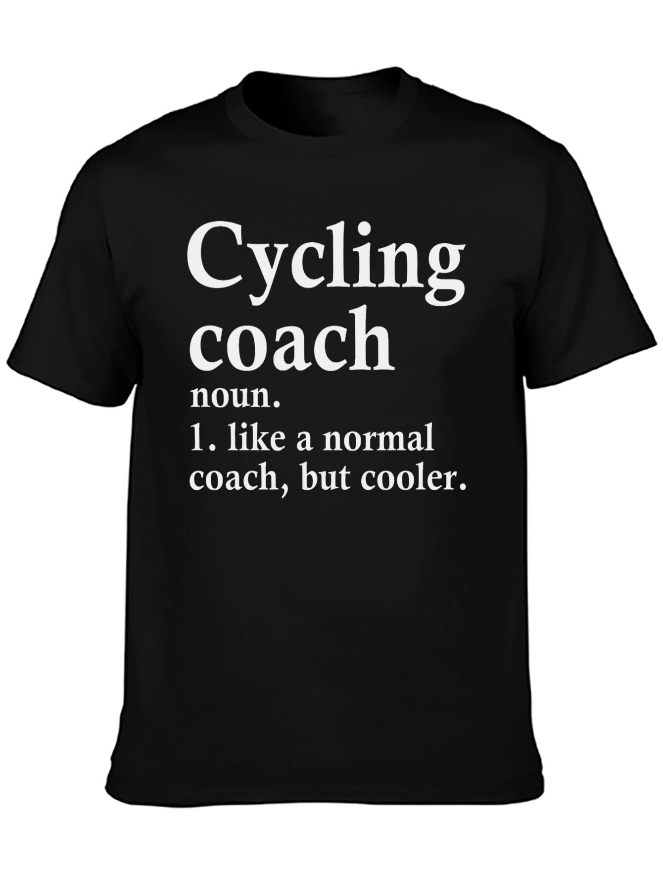Cycling Coach Funny Graphic T-Shirt