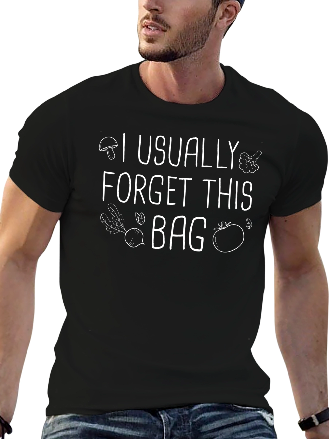 I Usually Forget This Bag Graphic T-Shirt