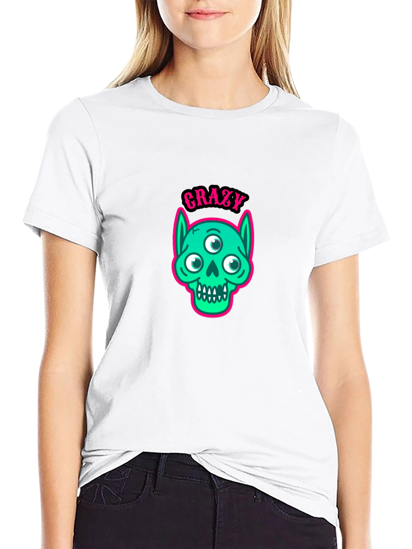 Crazy Monster Graphic T-Shirt