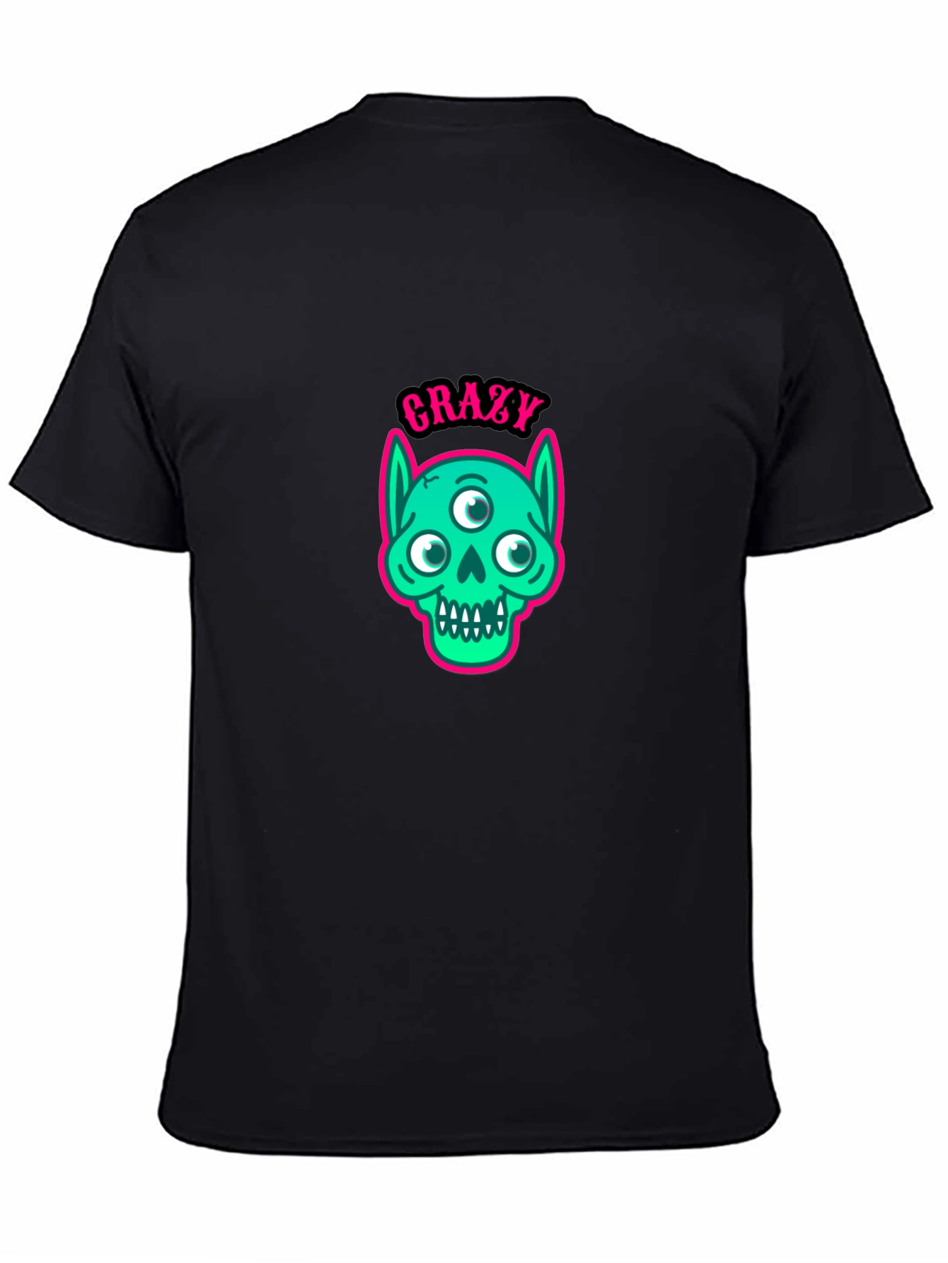 Crazy Monster Graphic T-Shirt