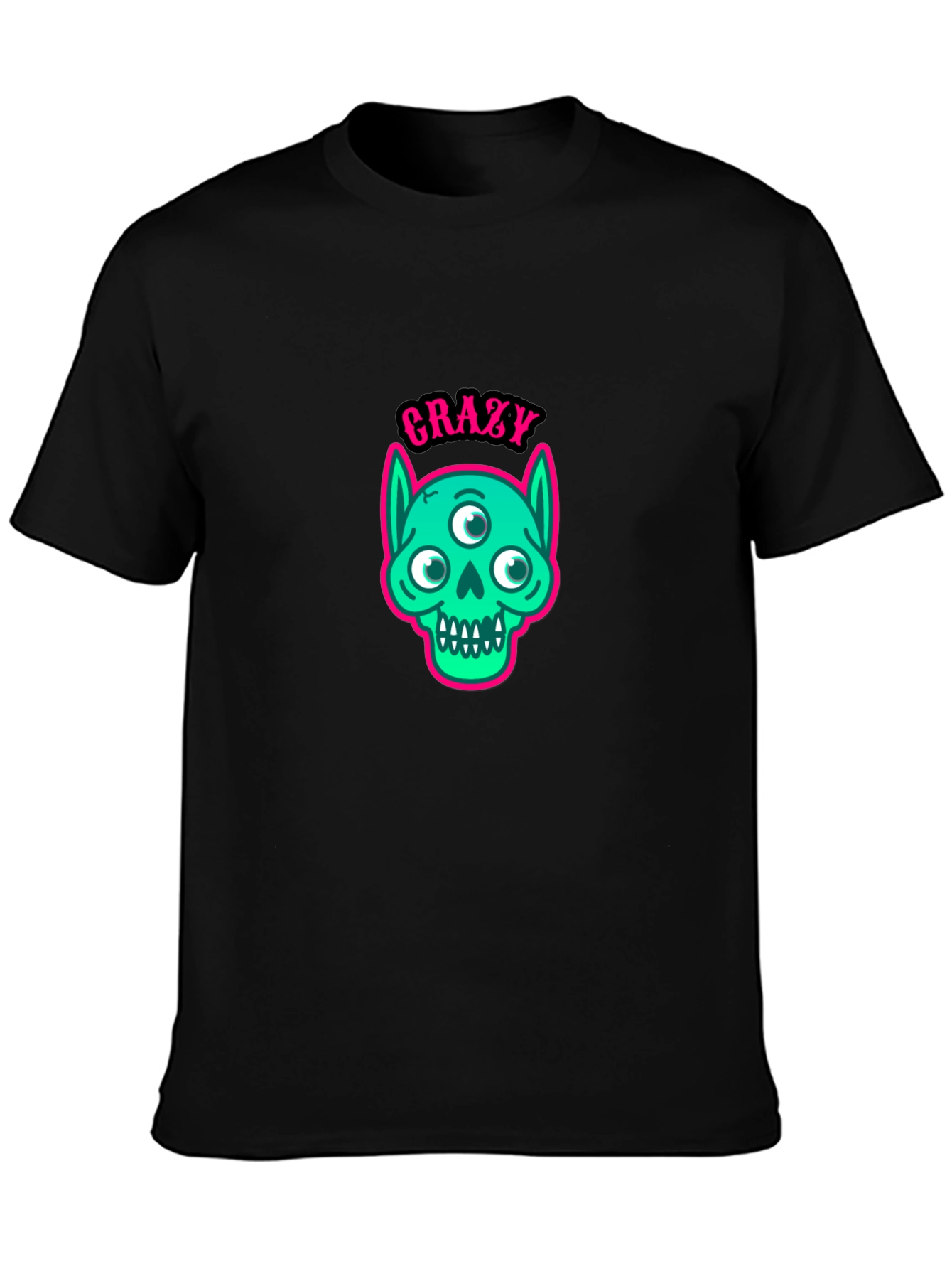 Crazy Monster Graphic T-Shirt