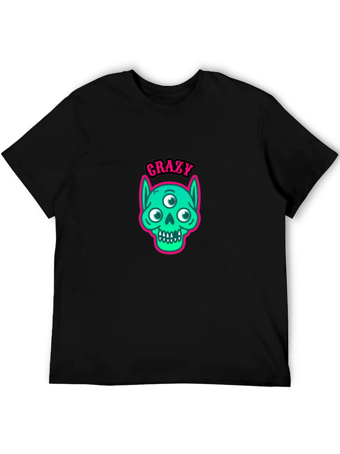 Crazy Monster Graphic T-Shirt
