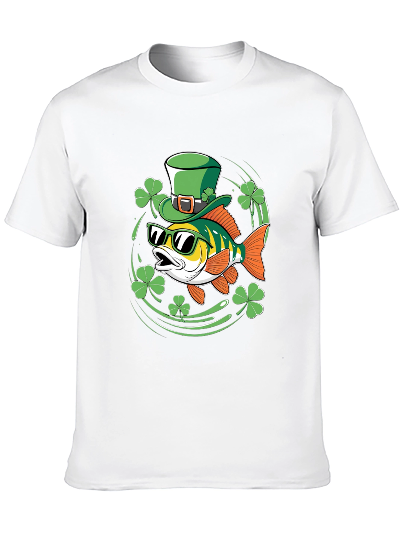 St. Patricks Day Fish Graphic Tee